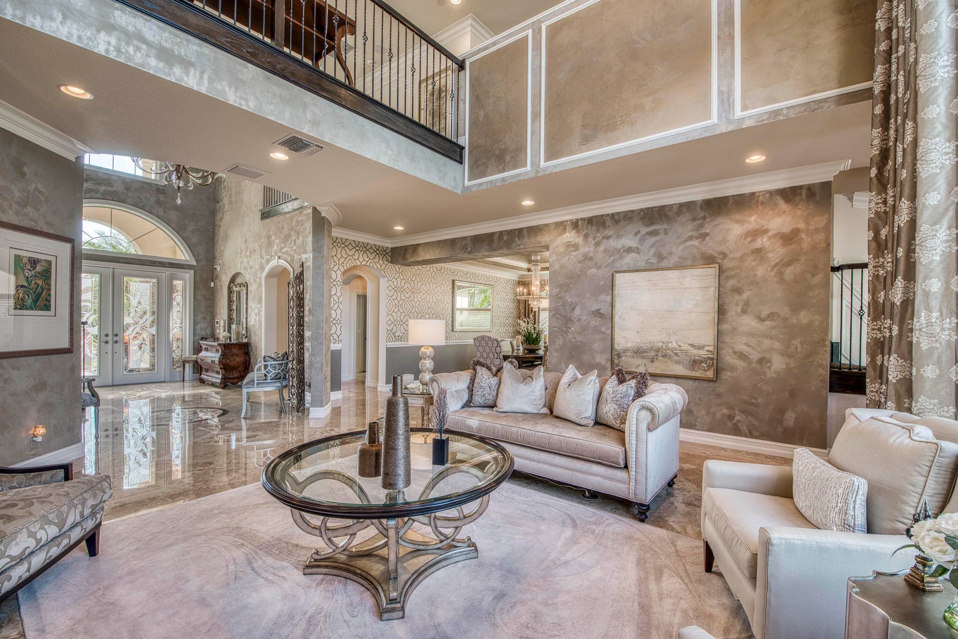 135 Carmela Court, Jupiter, FL 33478 Living Room