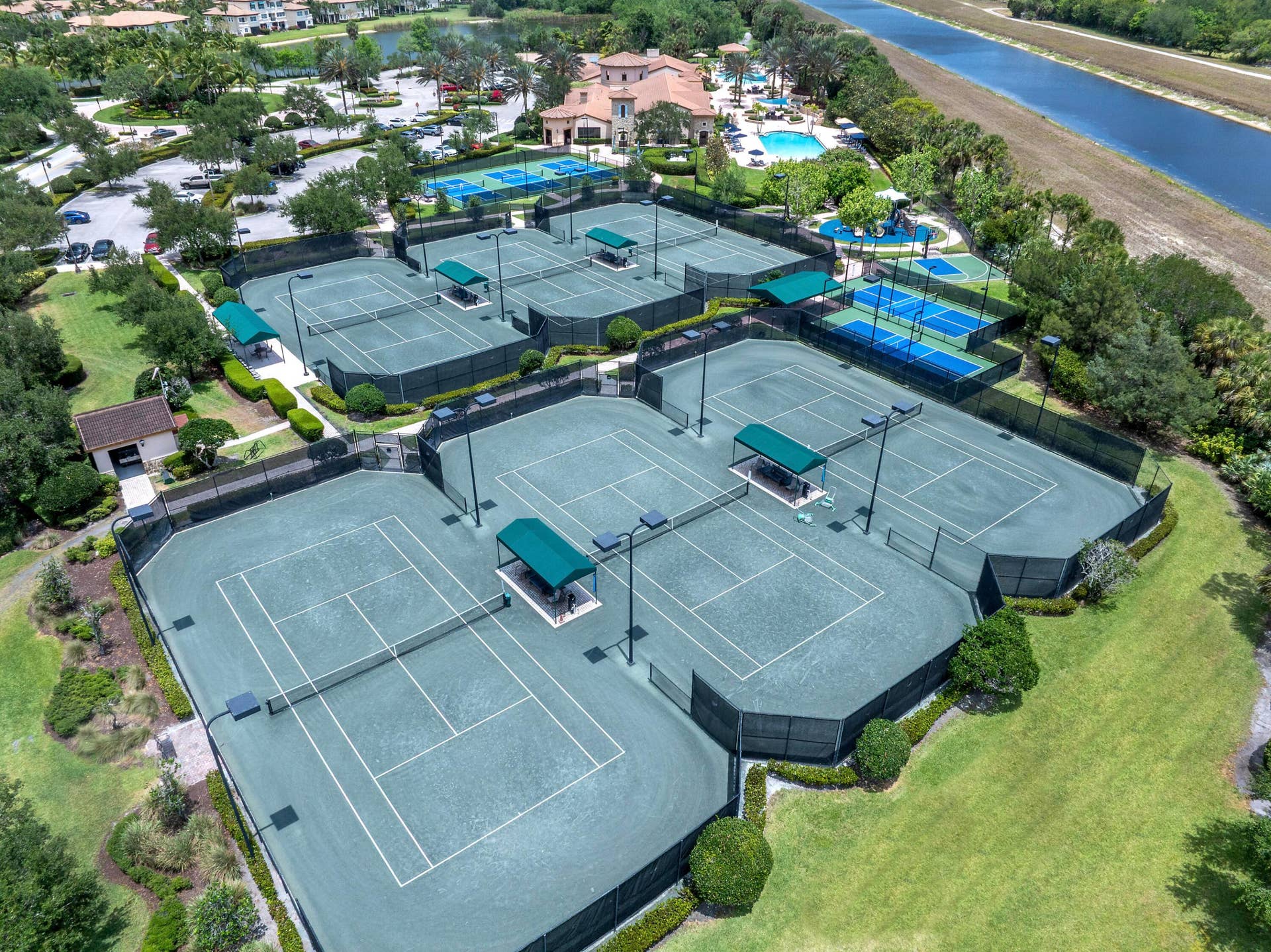 135 Carmela Court, Jupiter, FL 33478 Tennis Pickleball Courts