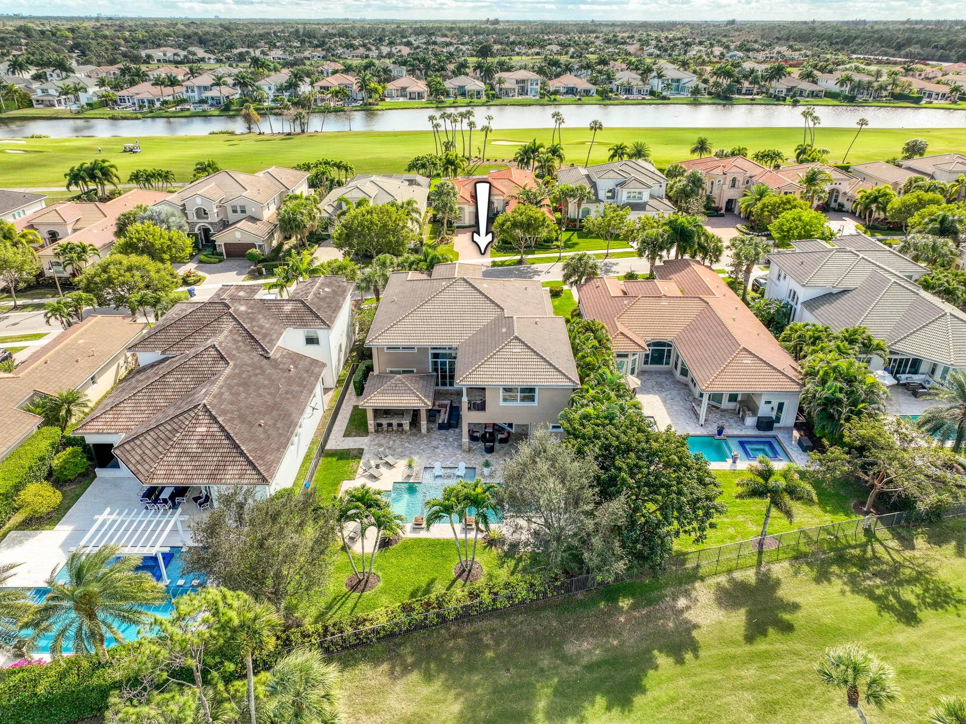 135 Carmela Court, Jupiter, FL 33478 Aerial