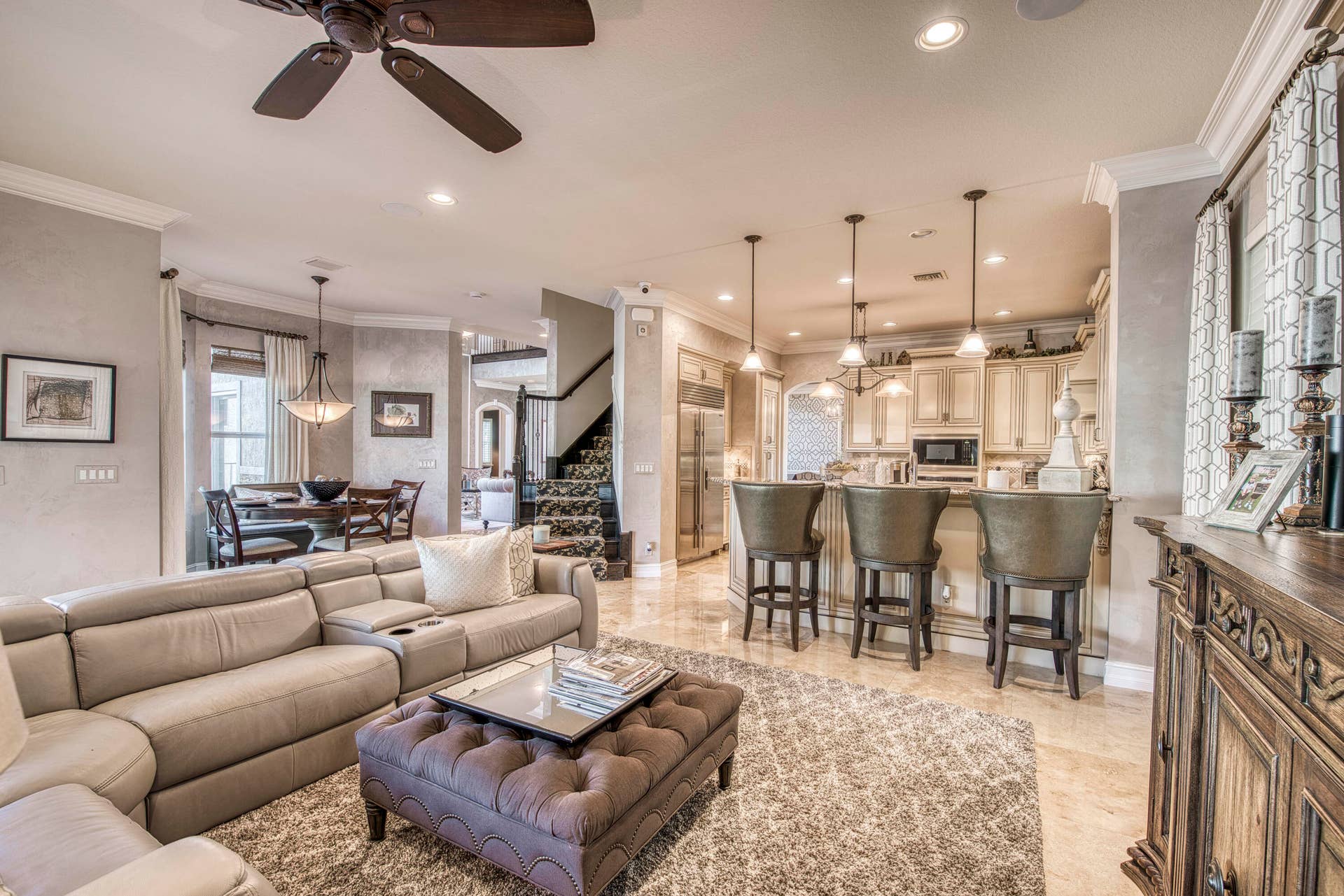 135 Carmela Court, Jupiter, FL 33478 Family Room | Kitchen