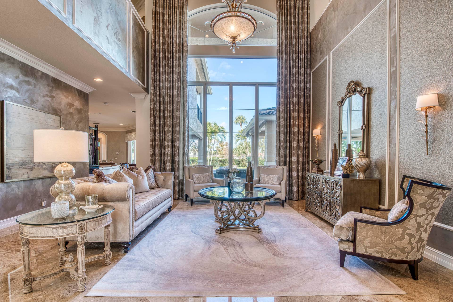 135 Carmela Court, Jupiter, FL 33478 Living Room