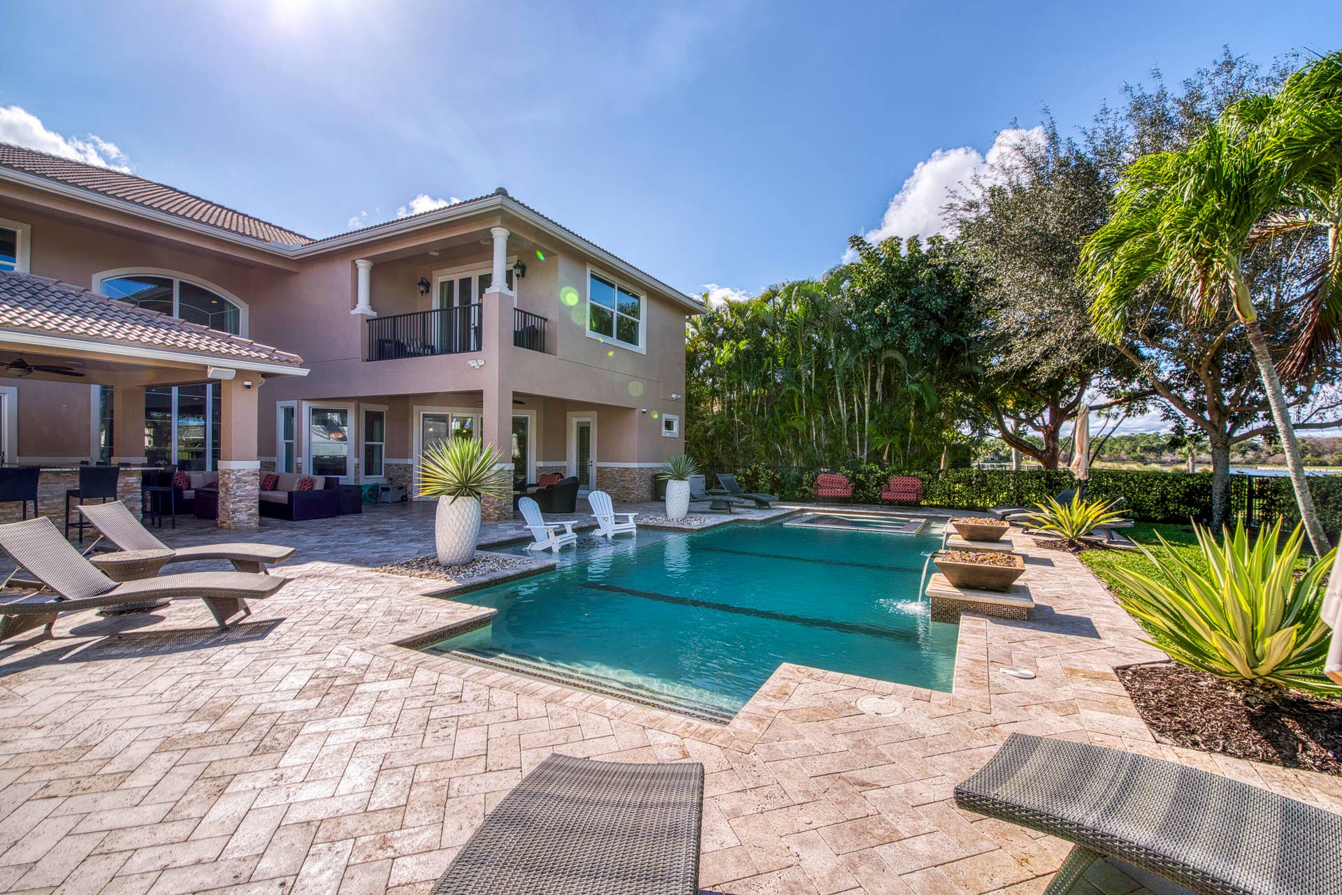 135 Carmela Court, Jupiter, FL 33478 Custom Saltwater Pool & Spa