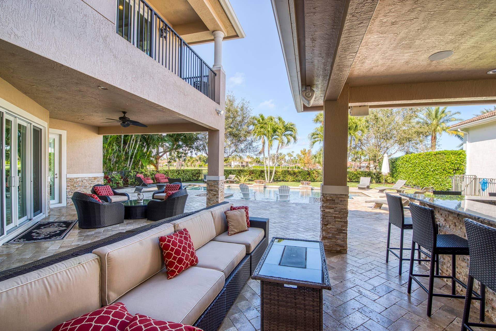 135 Carmela Court, Jupiter, FL 33478 Custom Outdoor Kitchen & Bar