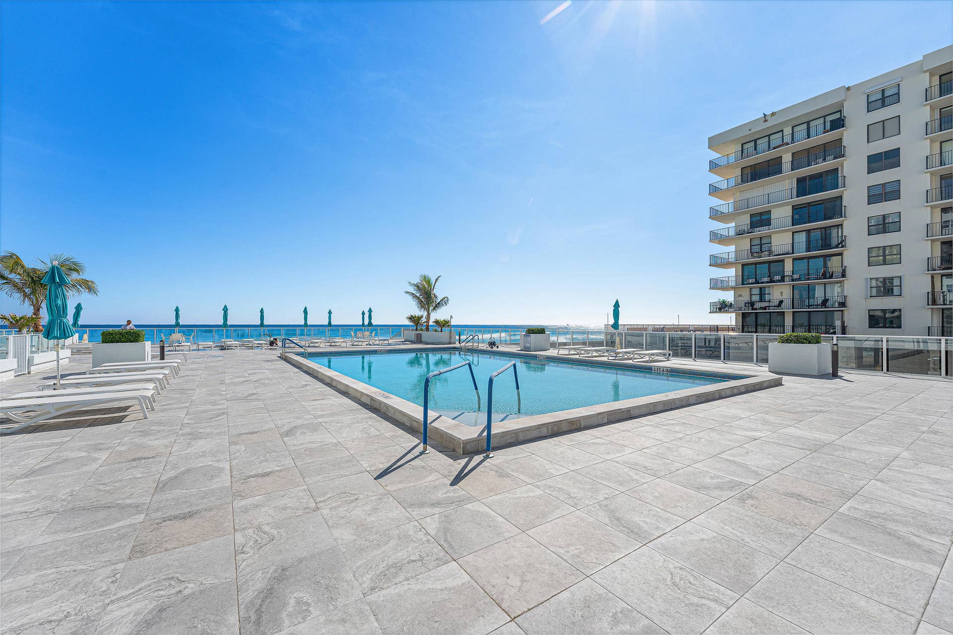 3450 S Ocean Boulevard, #1050, Palm Beach, Palm Beach, FL 33480 New Pool Deck