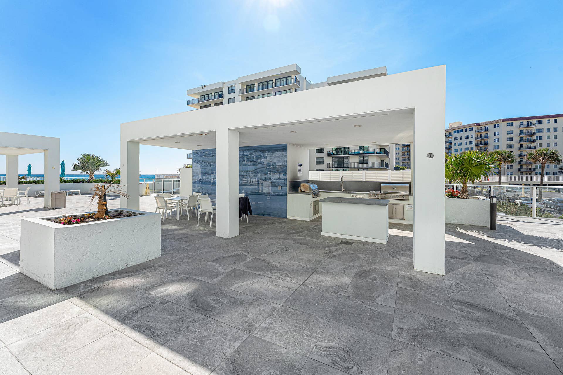 3450 S Ocean Boulevard, #1050, Palm Beach, Palm Beach, FL 33480 BBQ on Pool Deck
