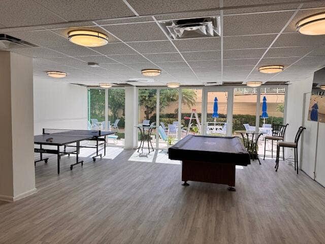 Billiards and Ping Pong