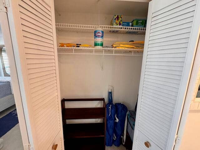 Stocked Storage Closet