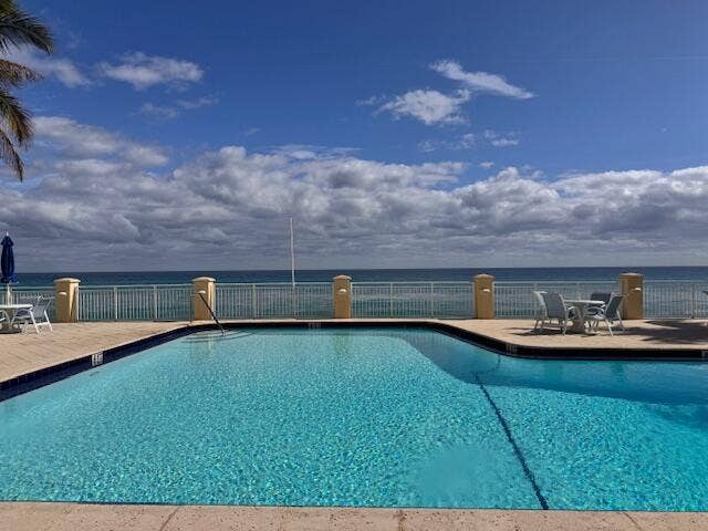 Pool and Ocean