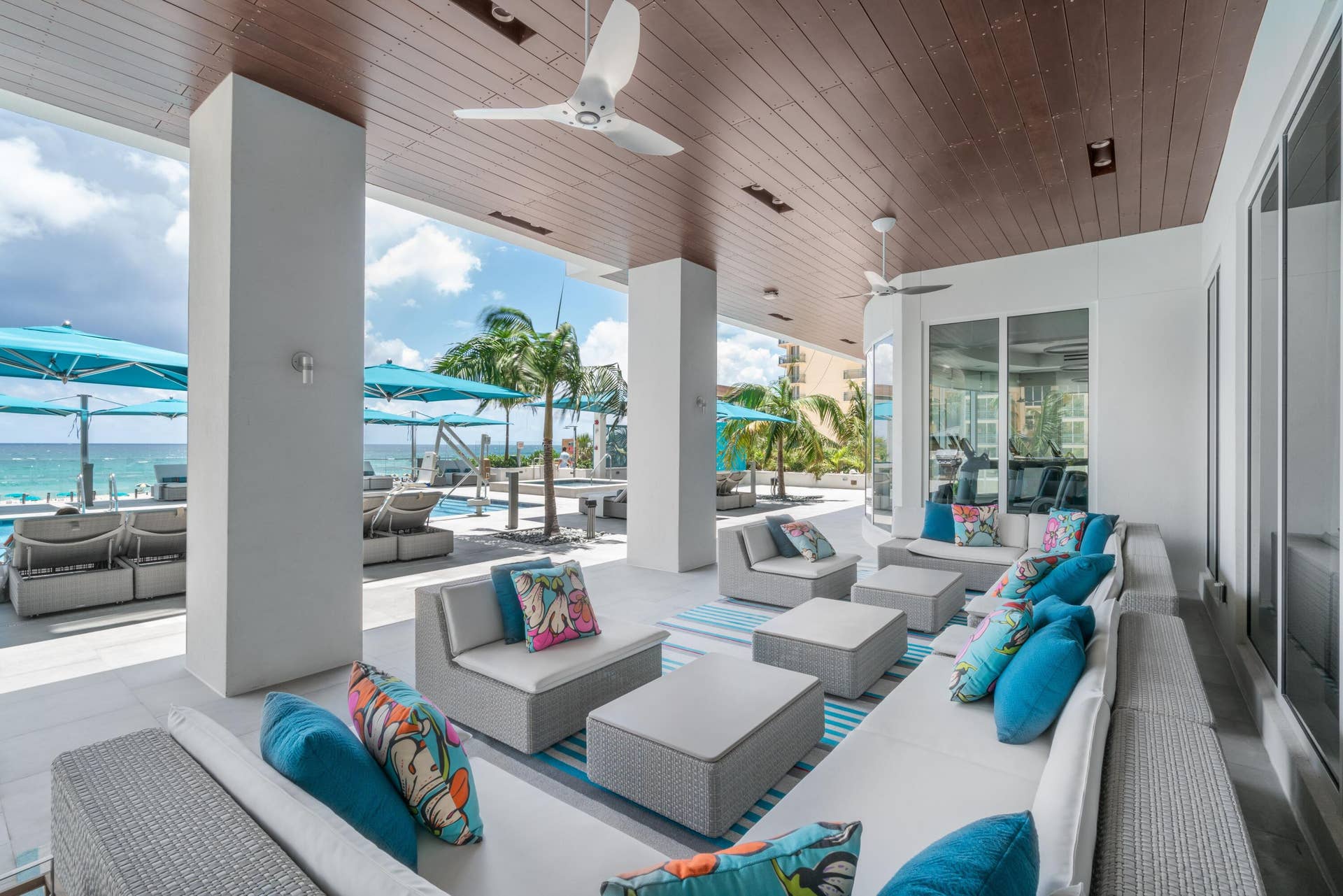 3730 N Ocean Drive, #17-D, Singer Island, FL 33404 VB Patio area