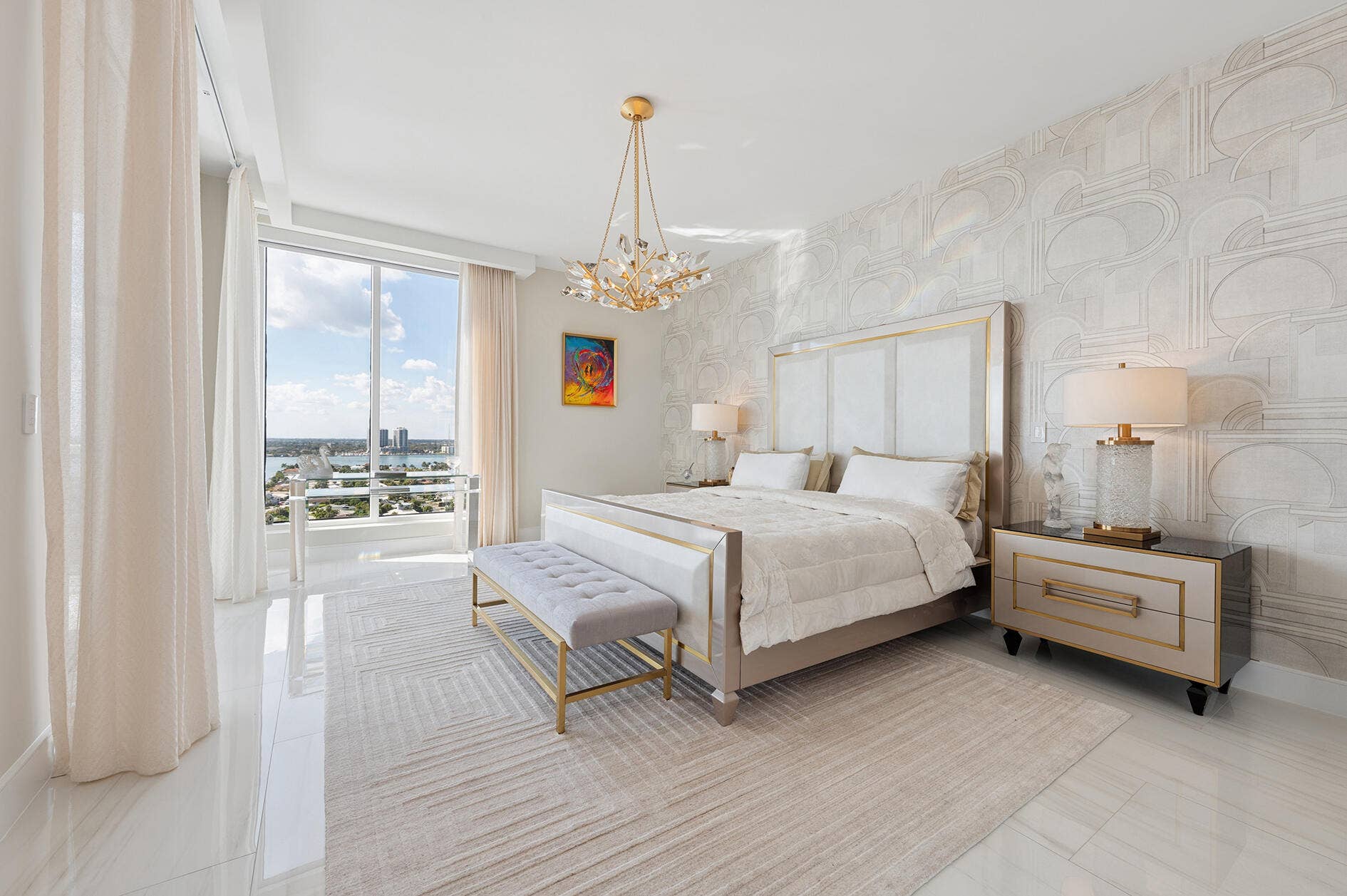 3730 N Ocean Drive, #17-D, Singer Island, FL 33404 Main bedroom