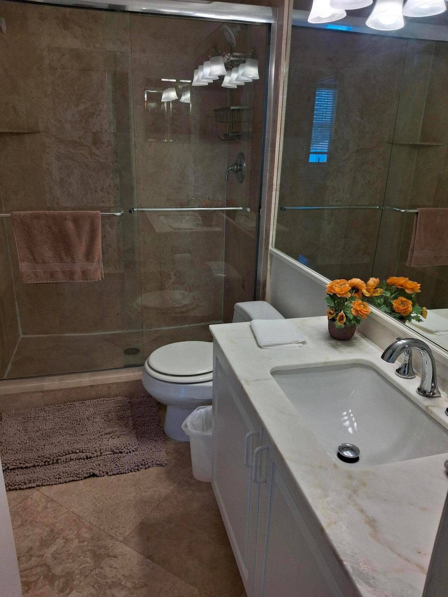 3606 S Ocean Boulevard, #402, Highland Beach, Highland Beach, FL 33487 Guest bath
