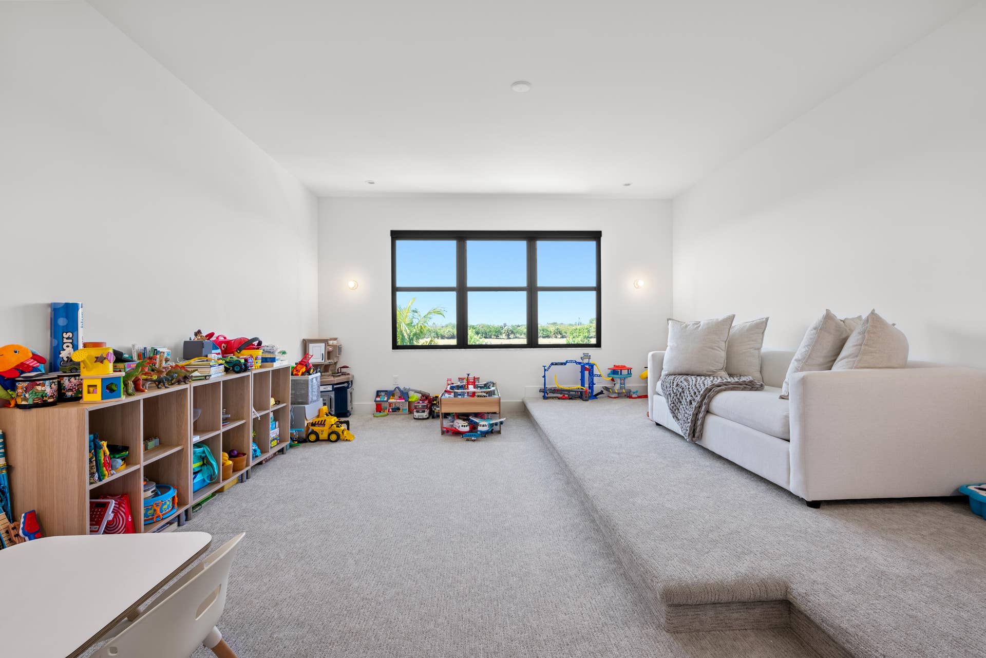 Media Room currently used as Playroom