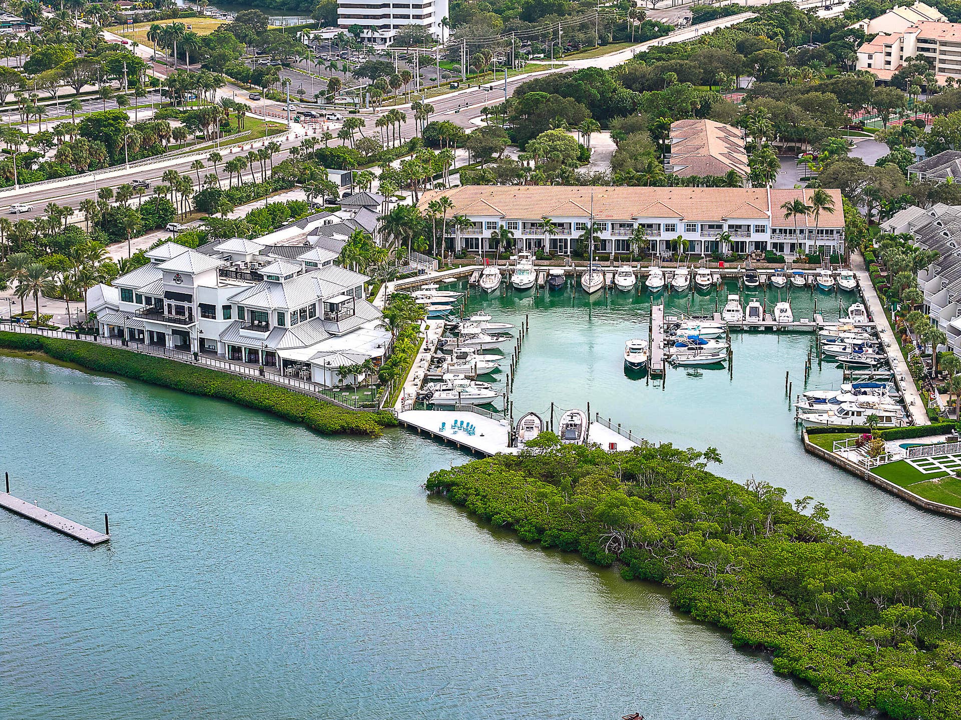 Jupiter Harbour - Aerial
