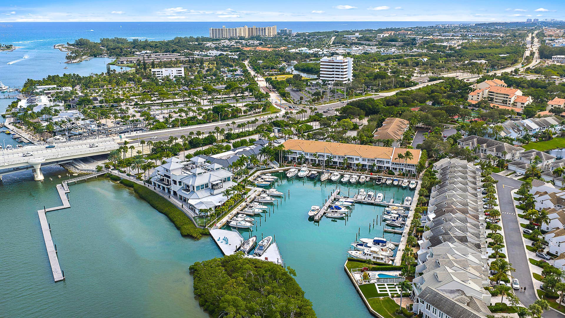 Jupiter Harbour - Aerial