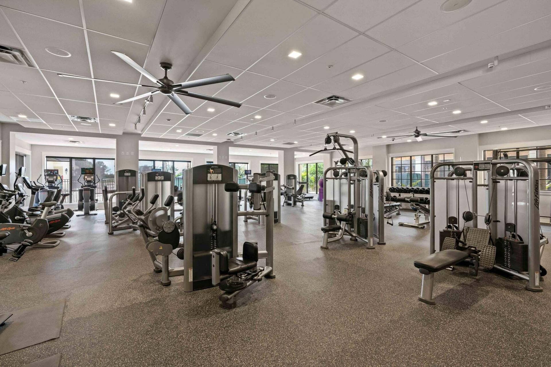 432 Savoie Drive, Palm Beach Gardens, FL 33410 Expansive Fitness center