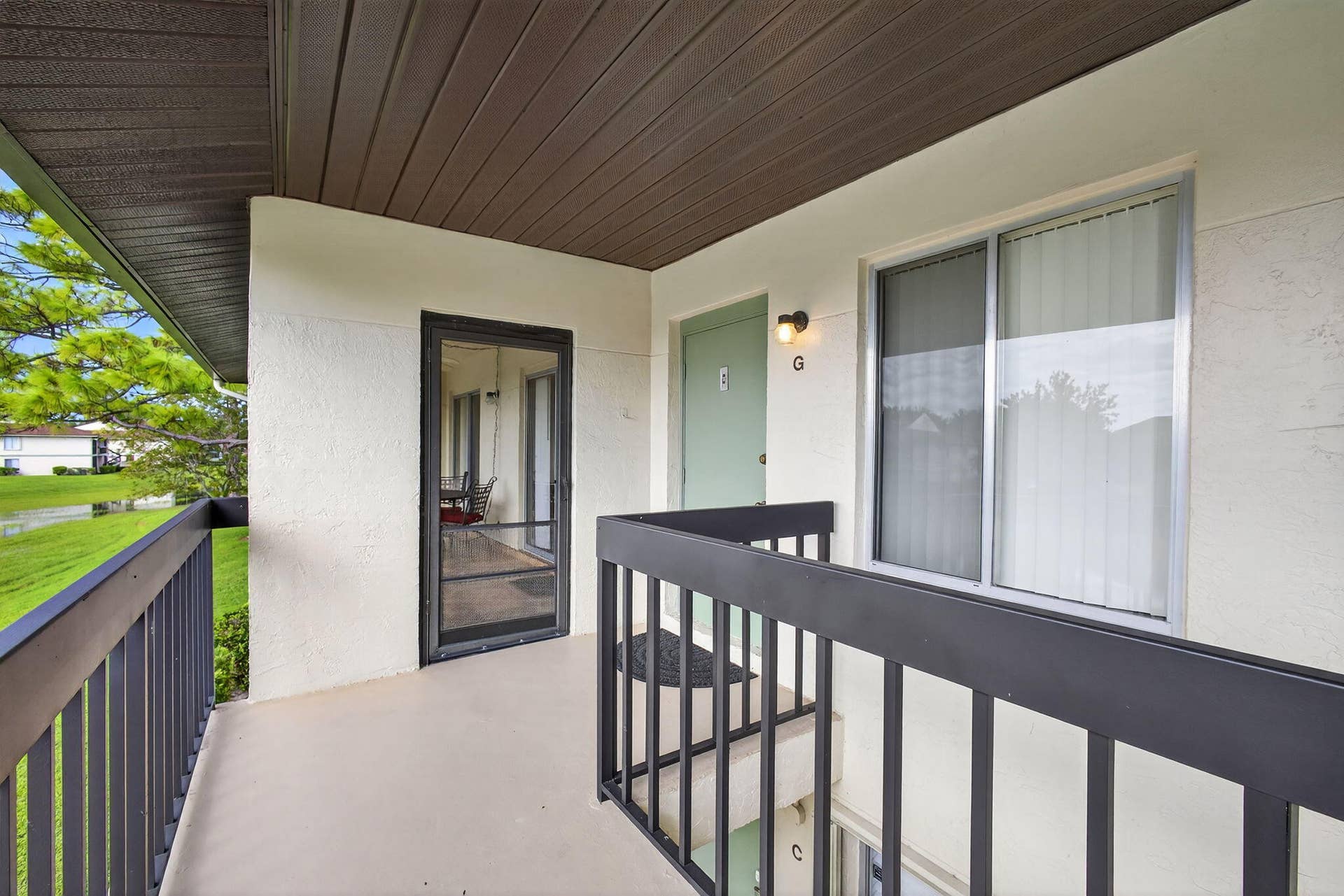 6485 Chasewood Drive, #G, Jupiter, Jupiter, FL 33458 Front Entrance