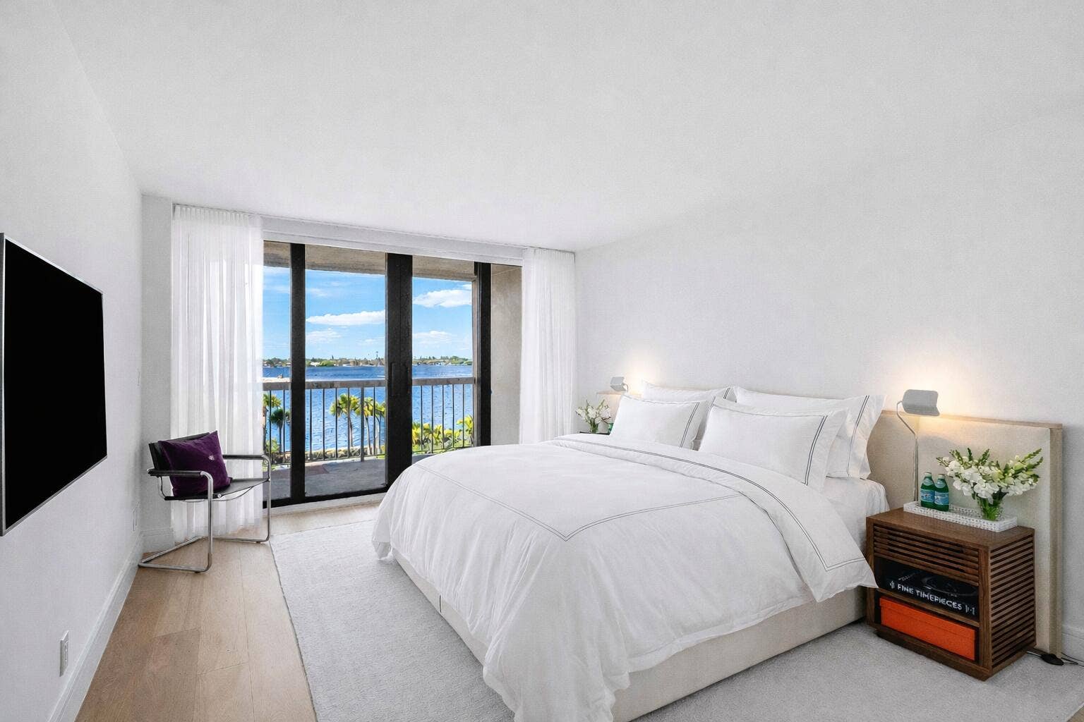 Guest Bedroom w/ Water Views