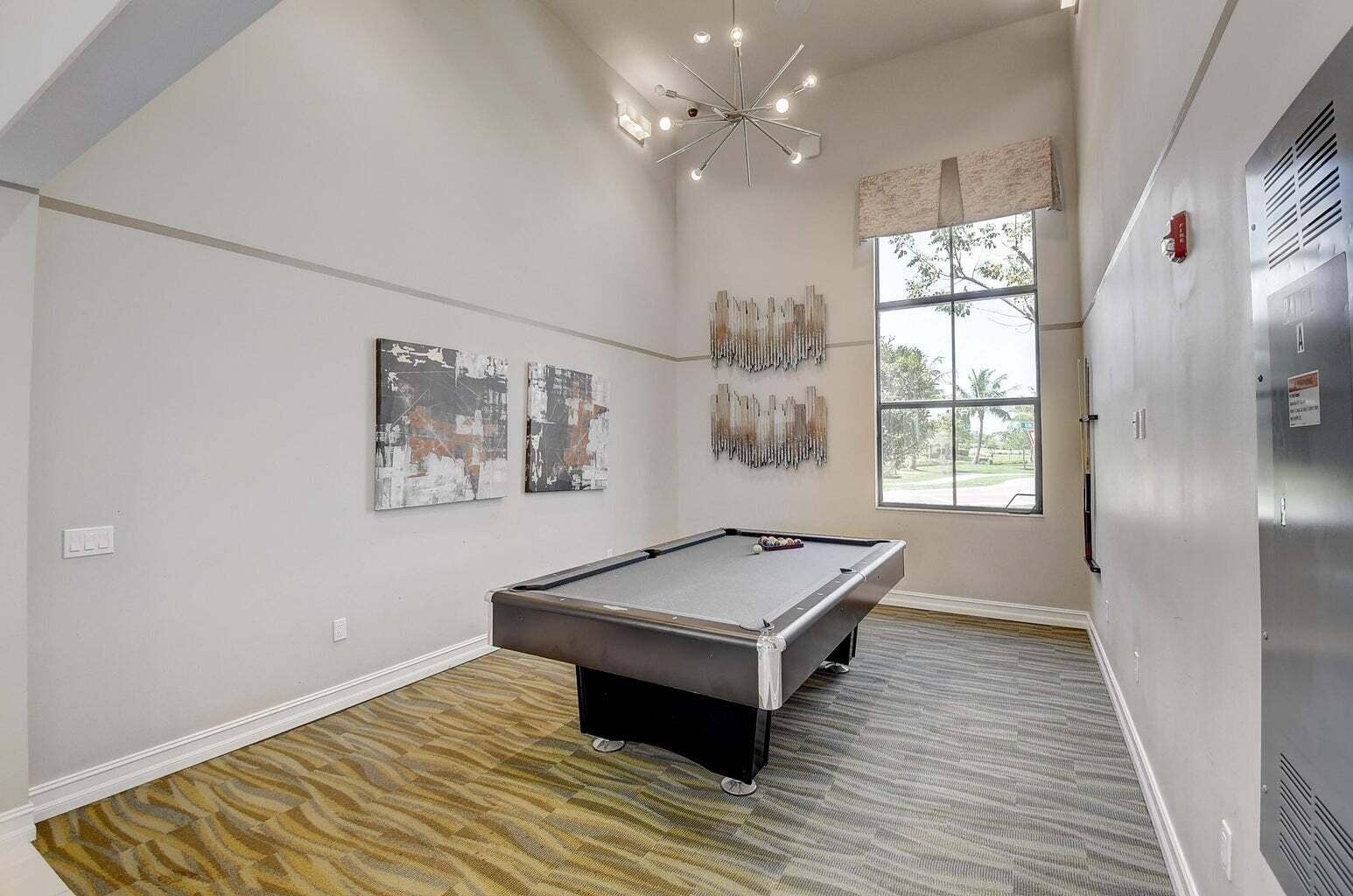 Billiards room