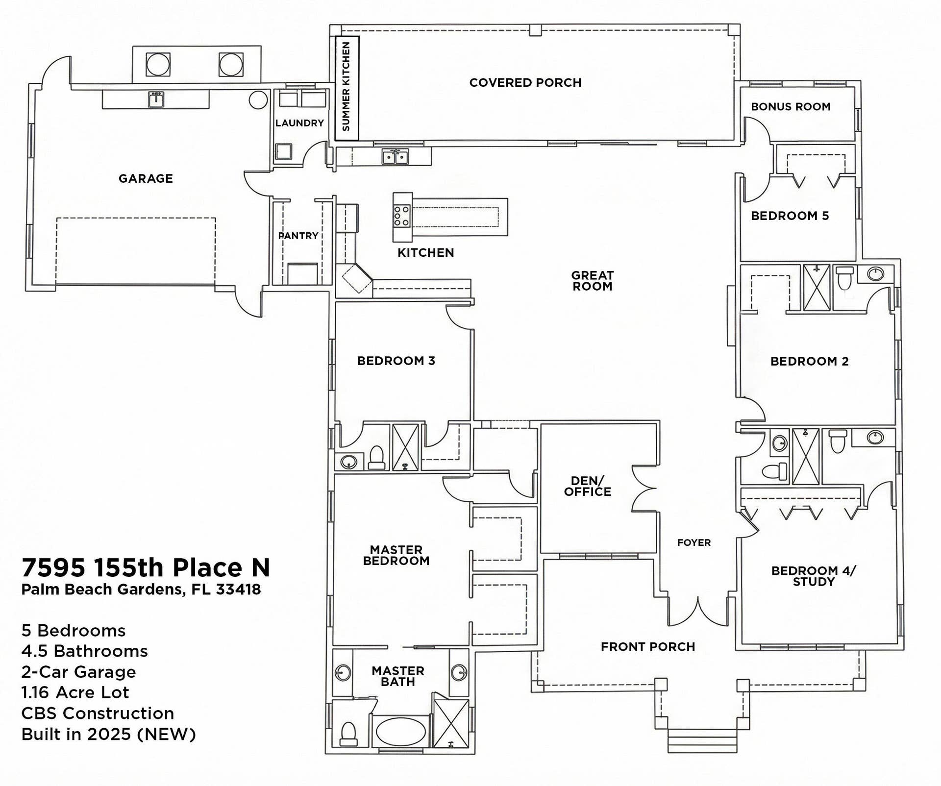 7595 155th Place N, Palm Beach Gardens, FL 33418 7595 155th Pl N - Floorplan Fixed1
