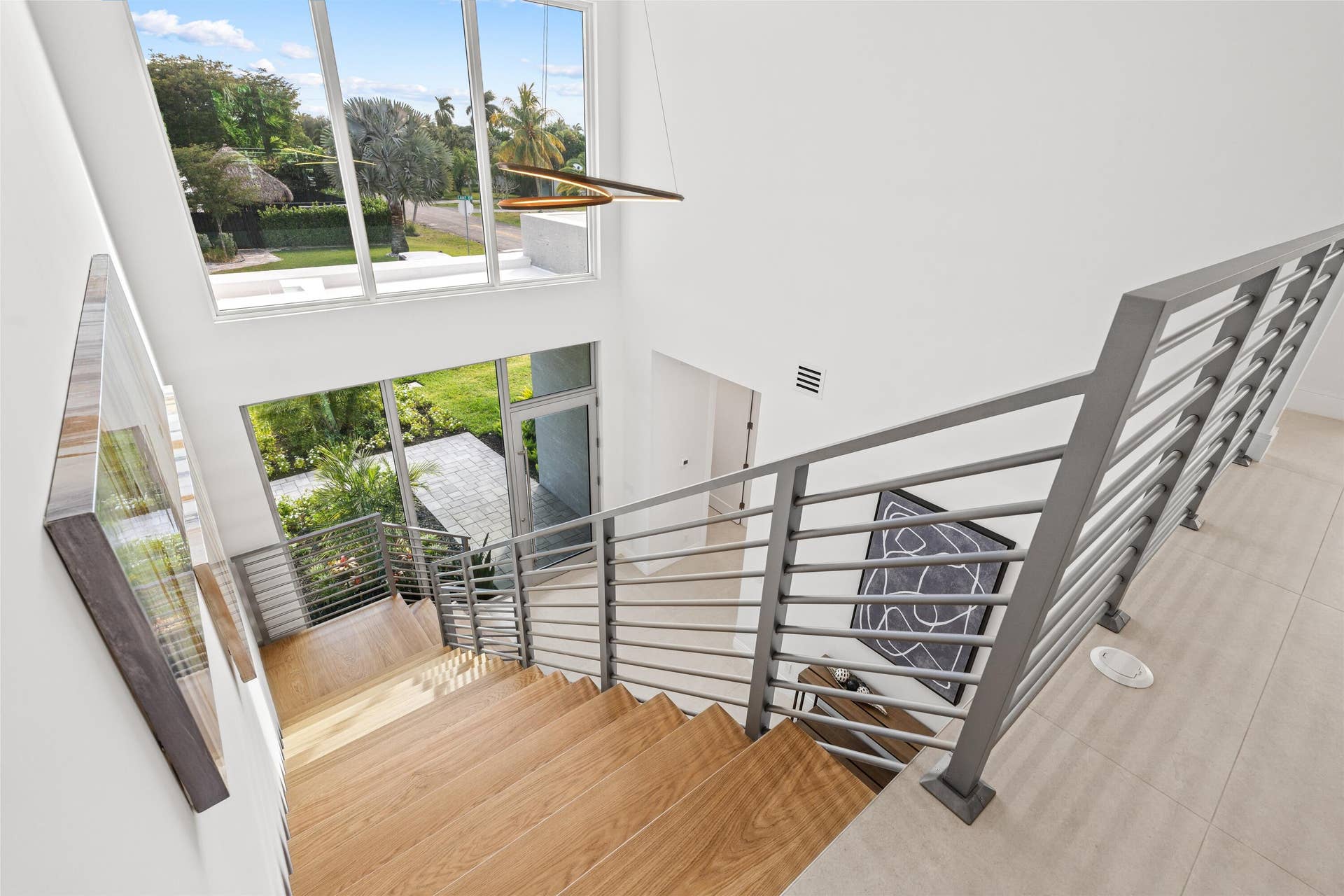 417 Lake Drive, Delray Beach, FL 33444 STAIRCASE_LOOKING_DOWN_DT