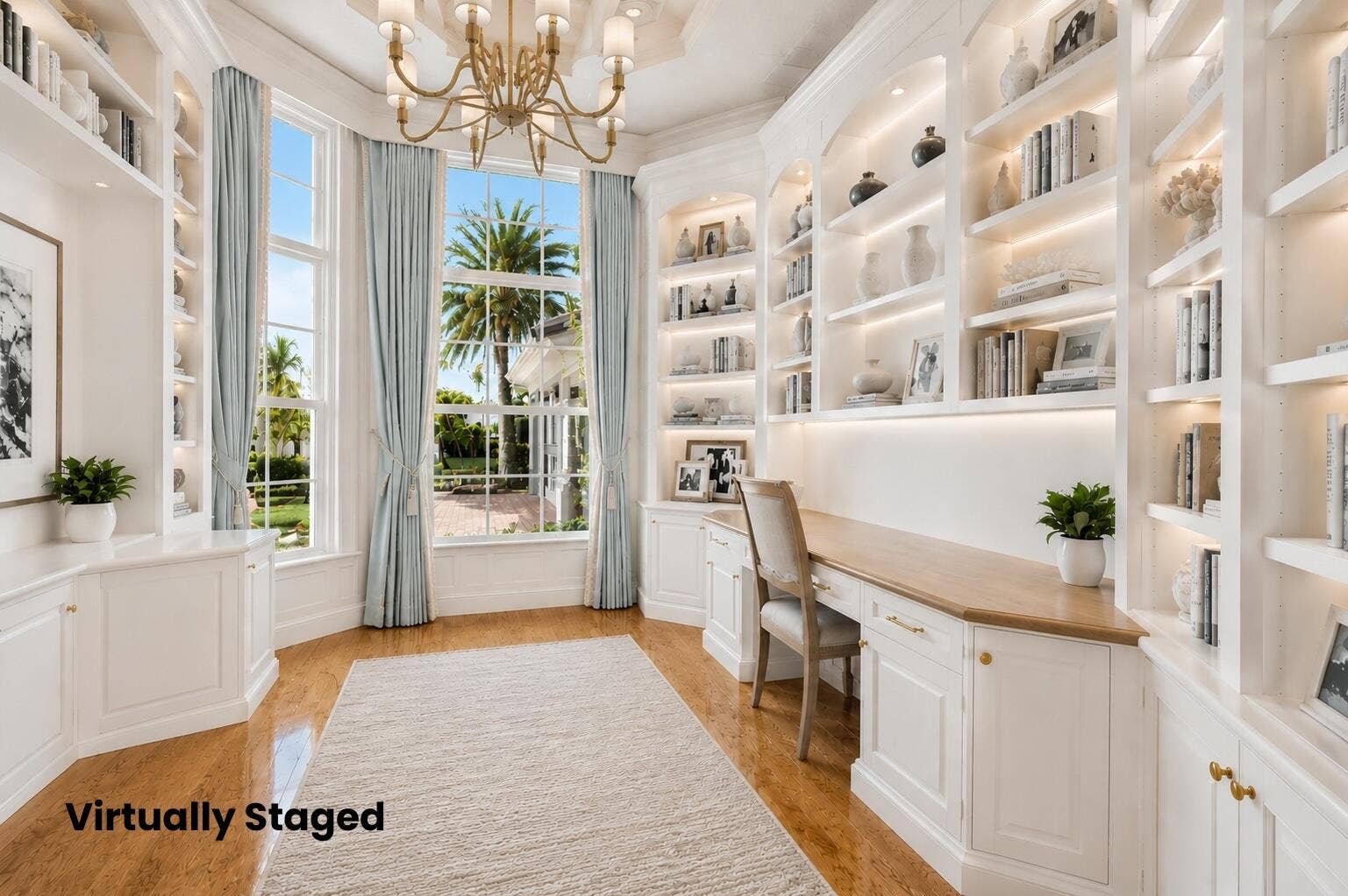 422 Savoie Drive, Palm Beach Gardens, FL 33410 Virtually Staged Library