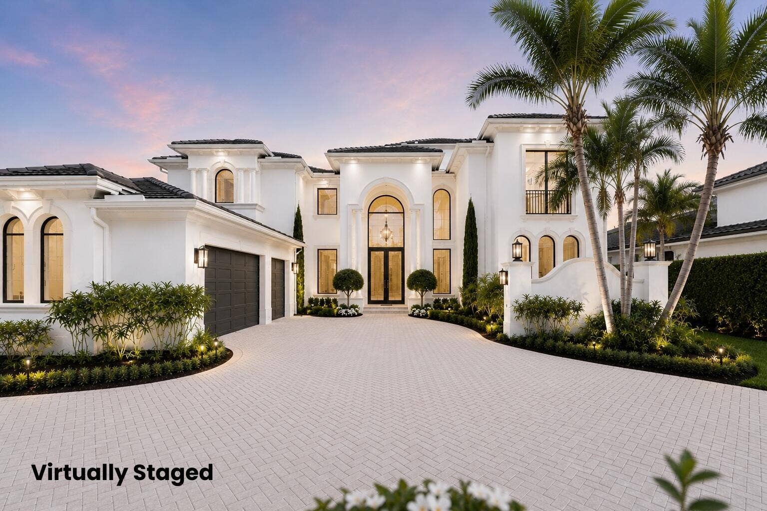 422 Savoie Drive, Palm Beach Gardens, FL 33410 Modernized Exterior Elevation