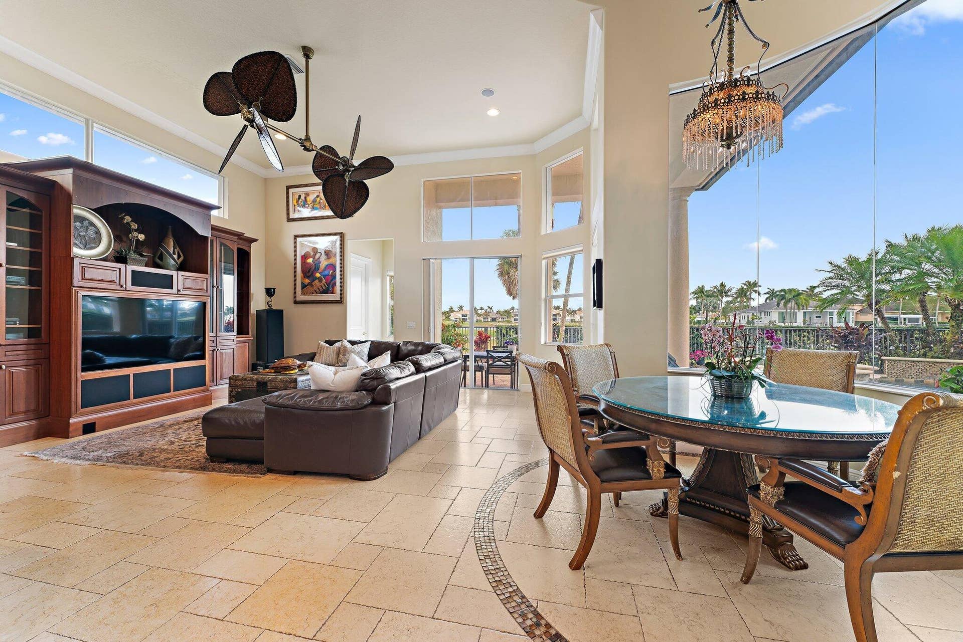 422 Savoie Drive, Palm Beach Gardens, FL 33410 Family Room and Casual Dining