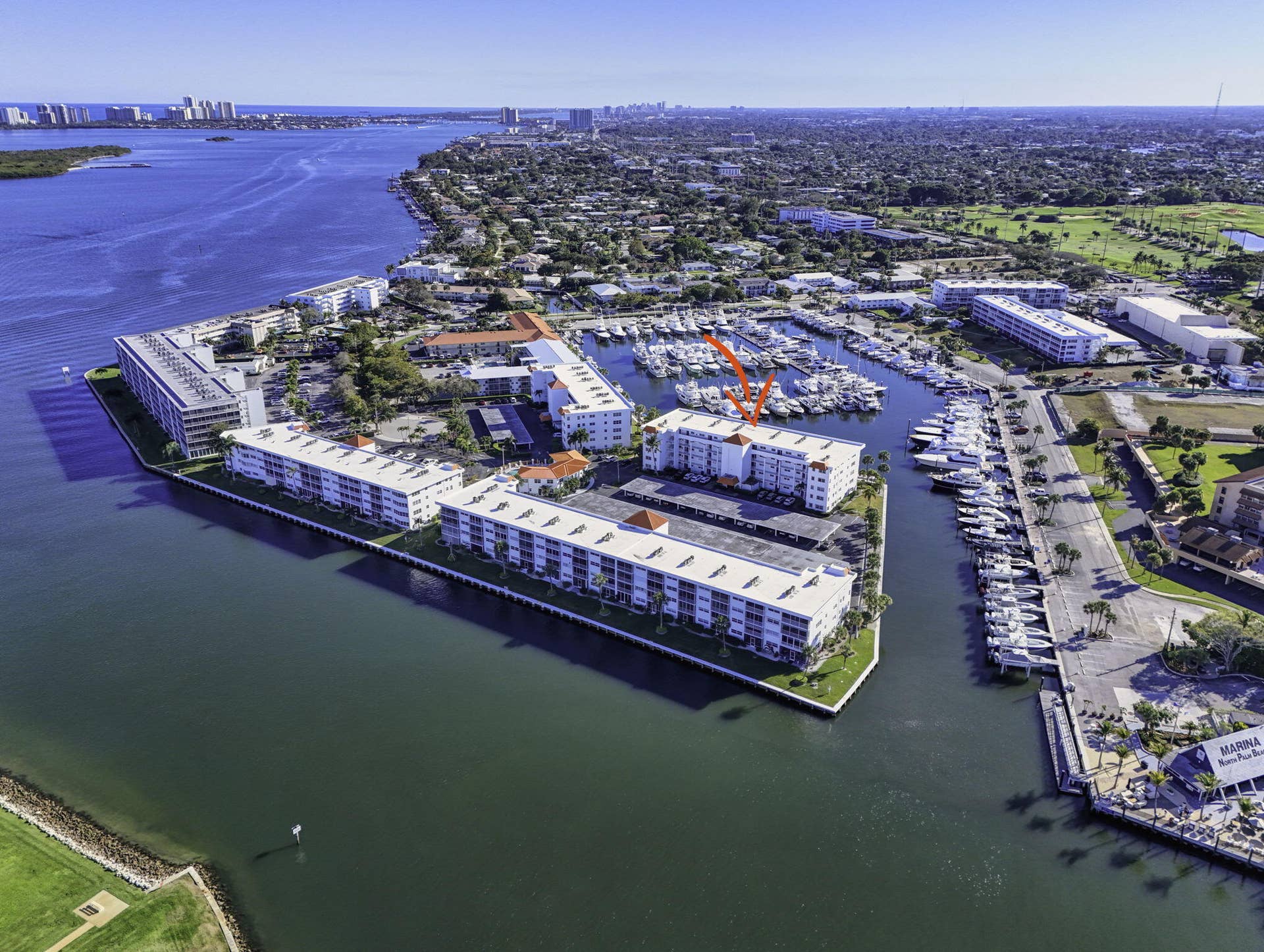 21 Yacht Club Drive, #505, North Palm Beach, FL 33408 Aerials