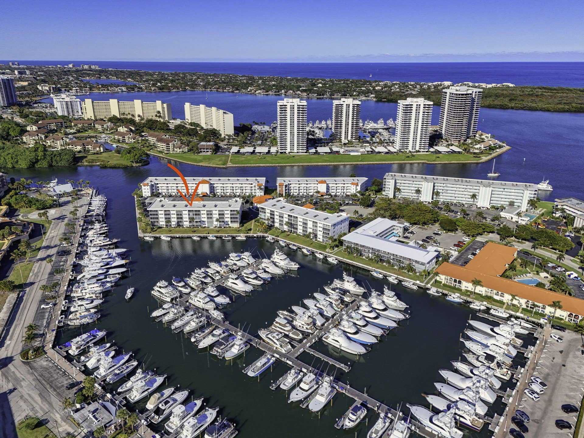 21 Yacht Club Drive, #505, North Palm Beach, FL 33408 Aerials