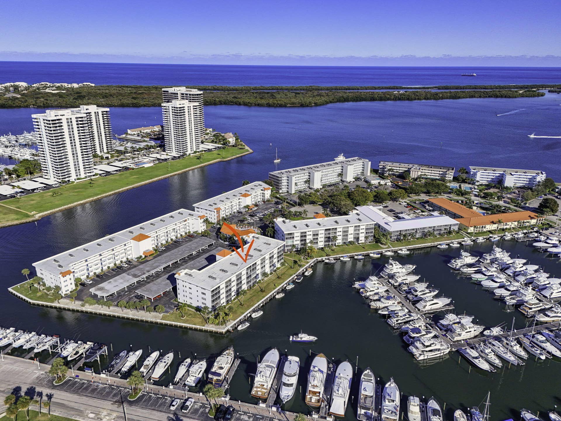 21 Yacht Club Drive, #505, North Palm Beach, FL 33408 Aerials