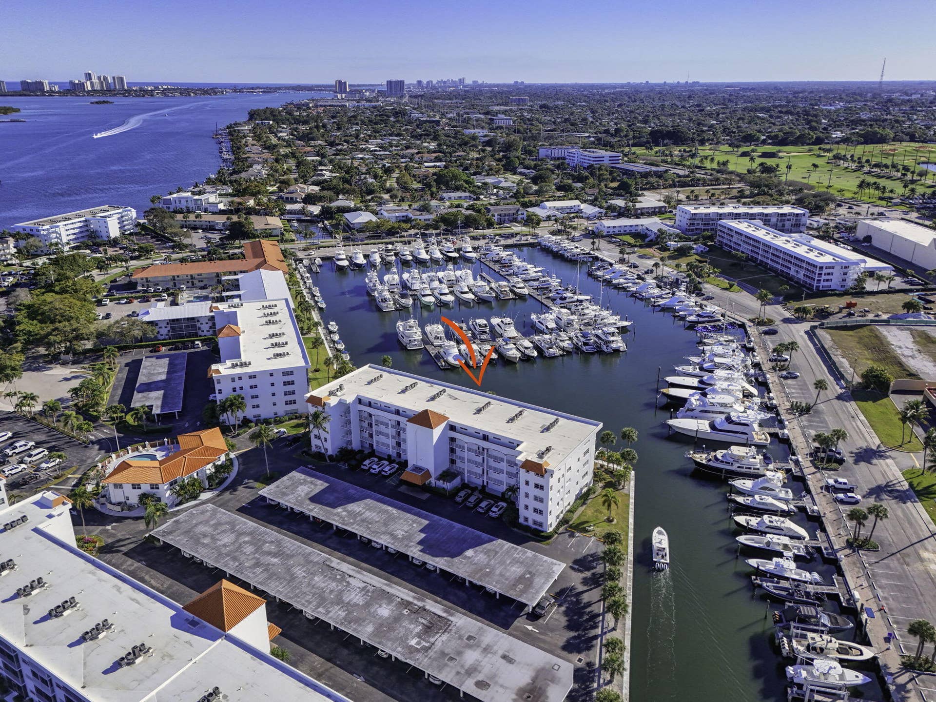 21 Yacht Club Drive, #505, North Palm Beach, FL 33408 Aerials