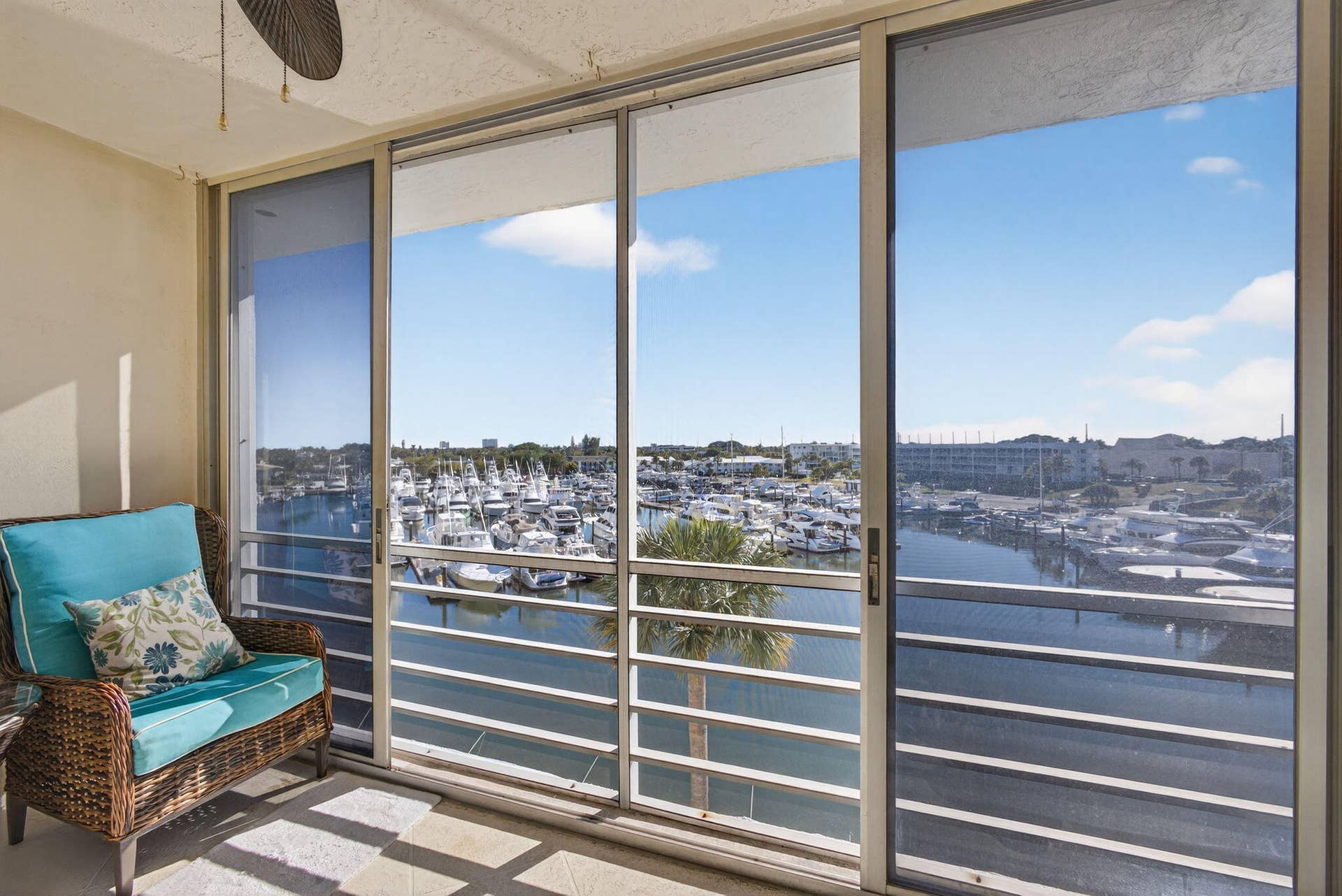 21 Yacht Club Drive, #505, North Palm Beach, FL 33408 Patio with a Stunning View