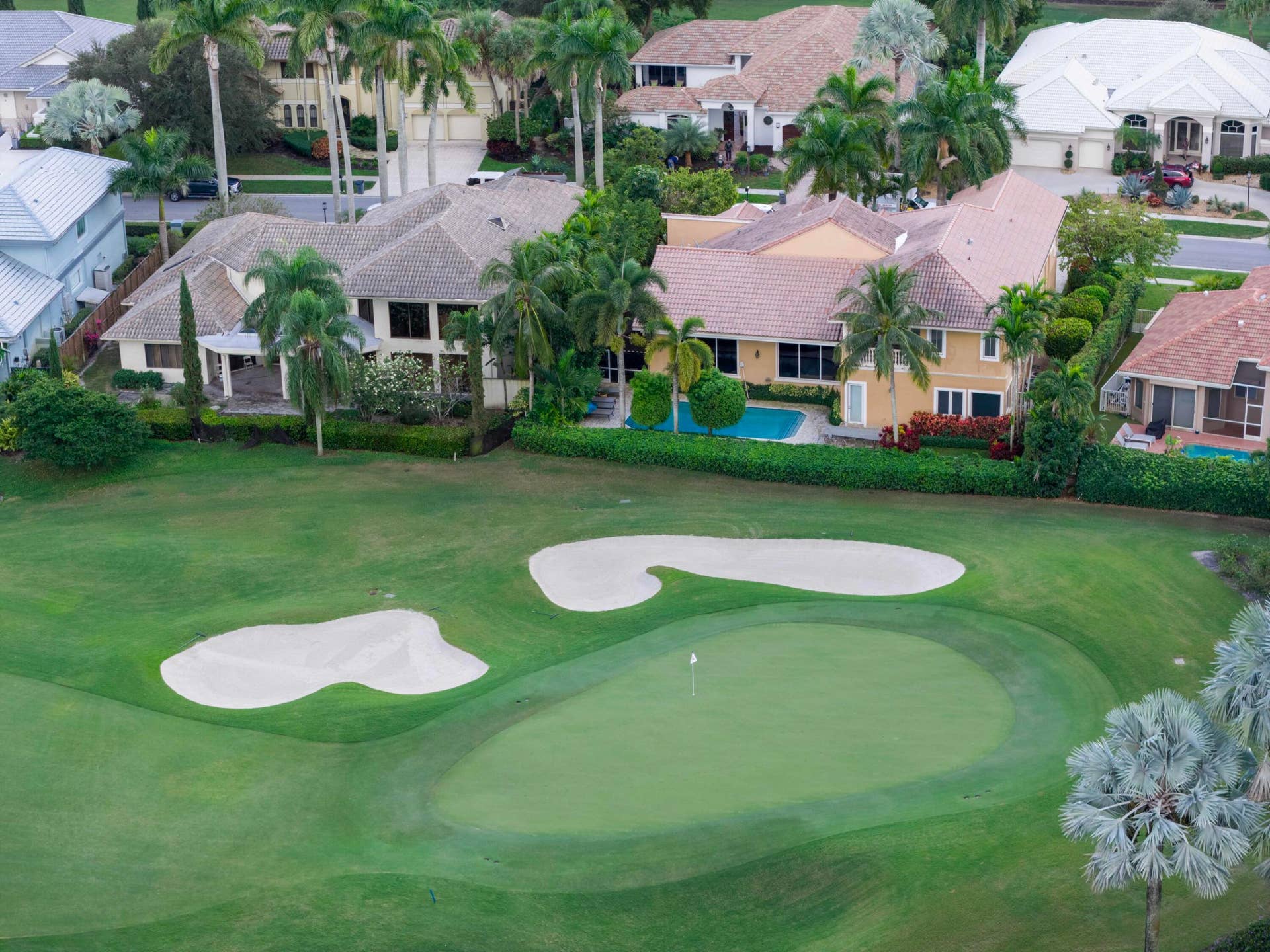 7355 Mandarin Drive, Boca Raton, FL 33433 View From Golf Course
