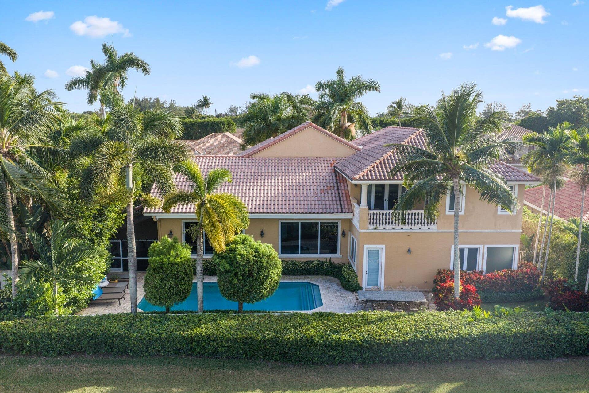 7355 Mandarin Drive, Boca Raton, FL 33433 Rear Aerial