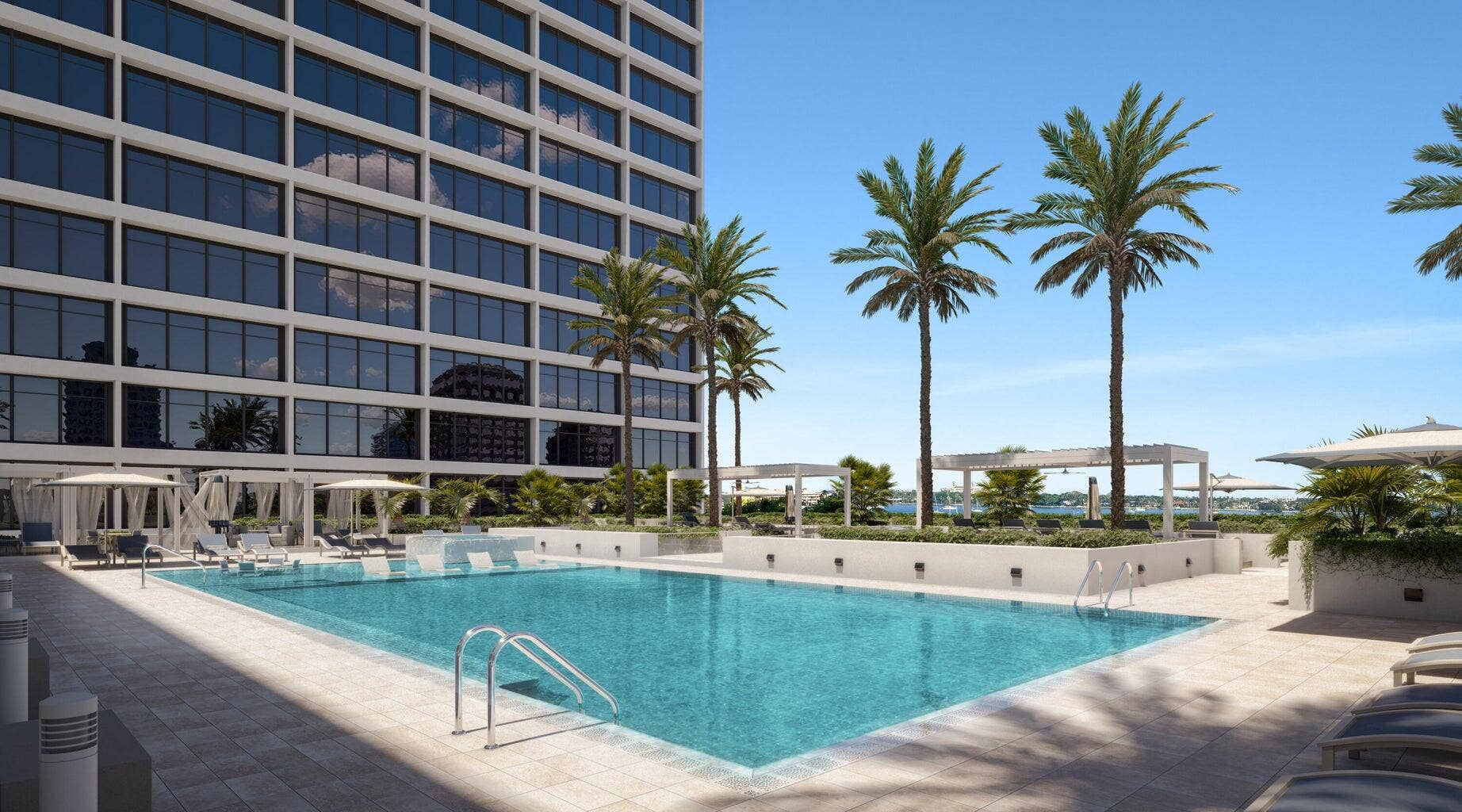 529 S Flagler Drive, #8g, West Palm Beach, FL 33401 Pool Area