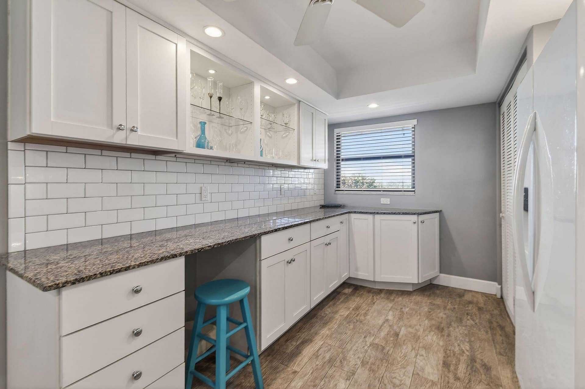 Fully remodeled Kitchen, with extensive counter and cabinet space and newer appliances
