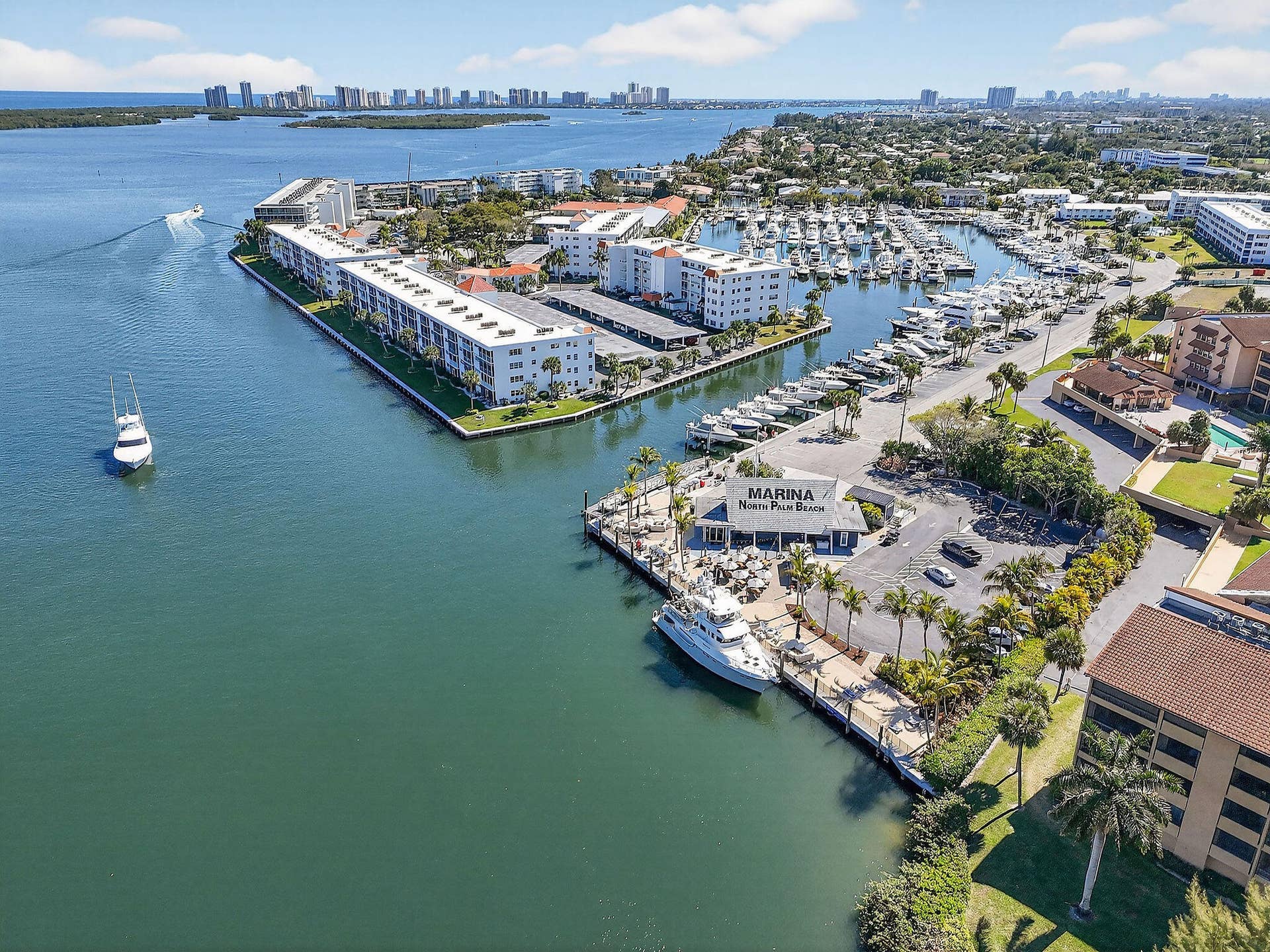 Aerial looking Southeast