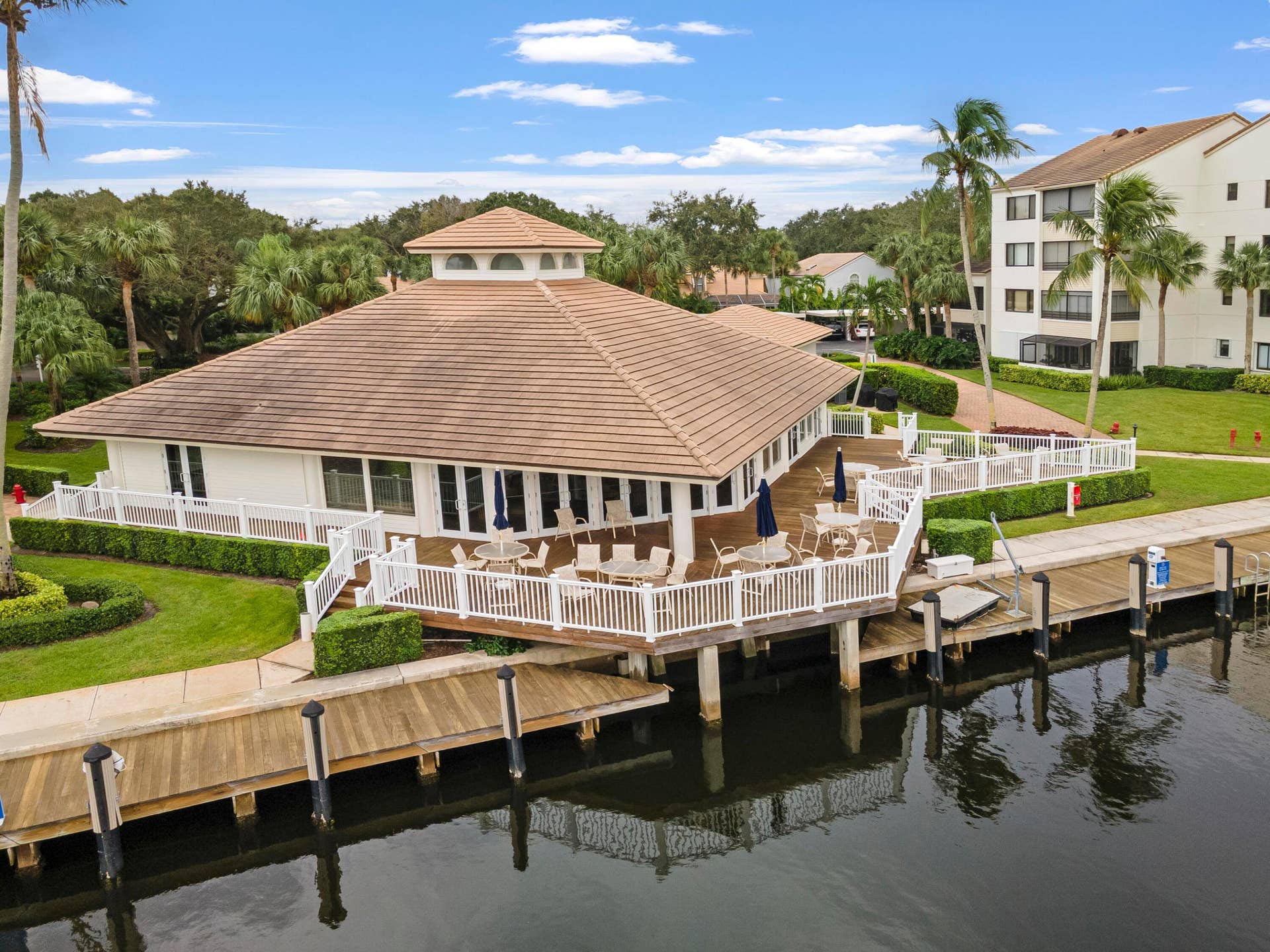 215 Oak Harbour Drive, Juno Beach, FL 33408 Aerial of Clubhouse