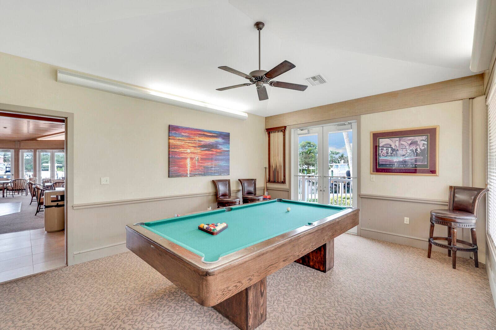 215 Oak Harbour Drive, Juno Beach, FL 33408 Clubhouse - Billiards