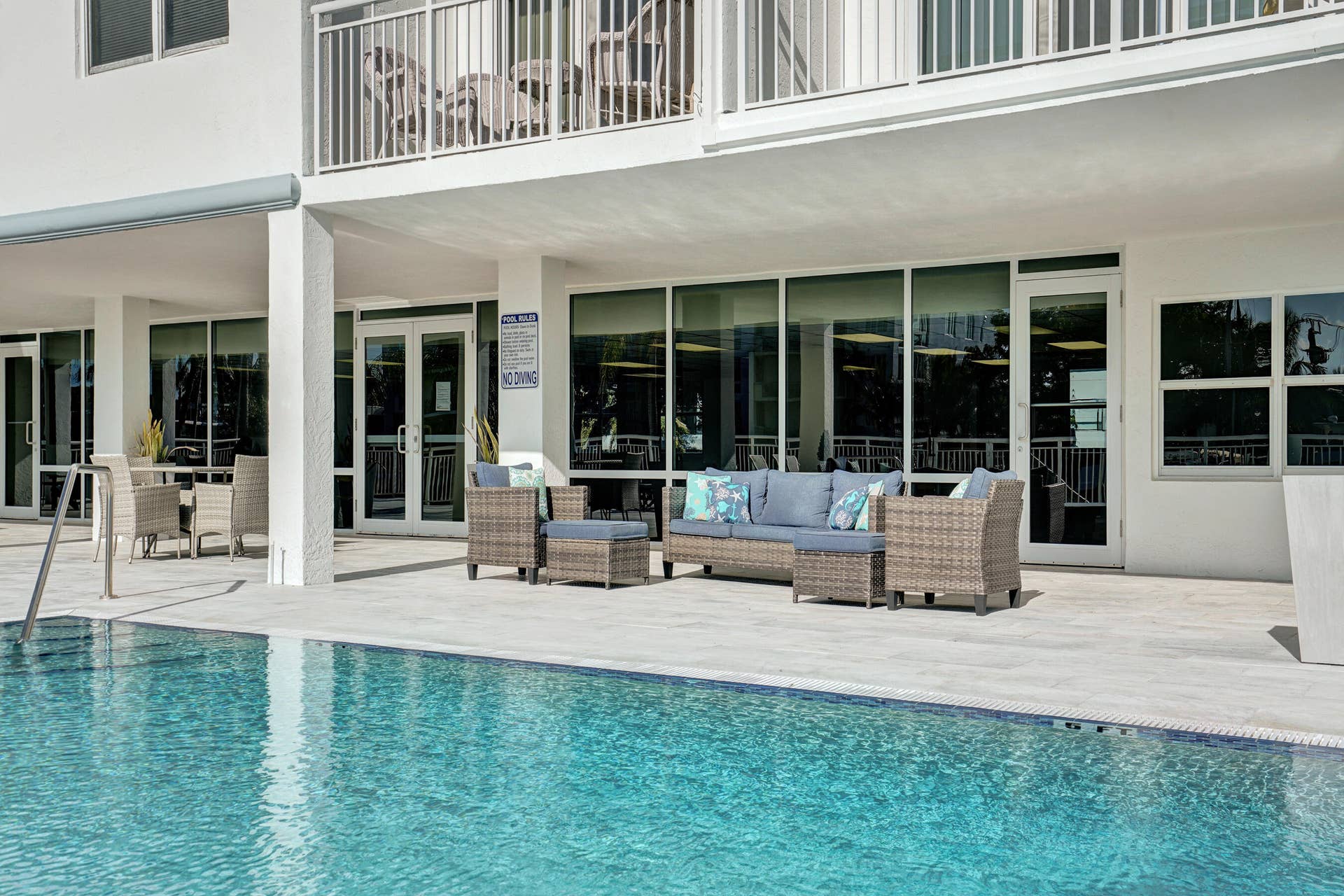 2nd floor pool deck