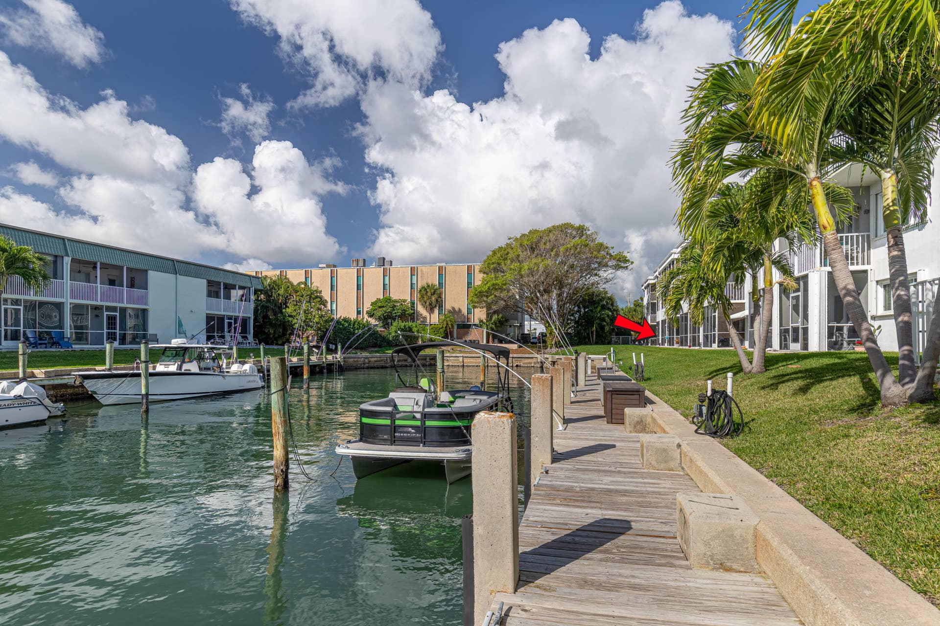 130 Doolen Court, #108, North Palm Beach, FL 33408 Back Building & Location of Unit