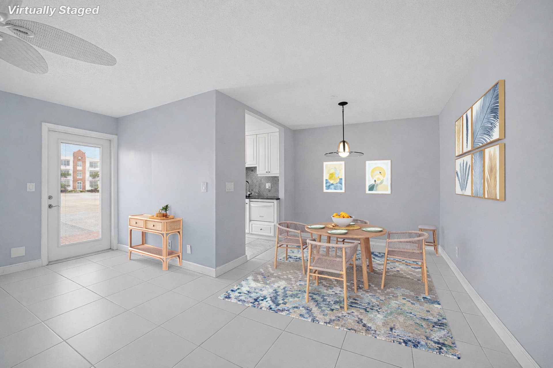 130 Doolen Court, #108, North Palm Beach, FL 33408 Virtual Staged Dining Area