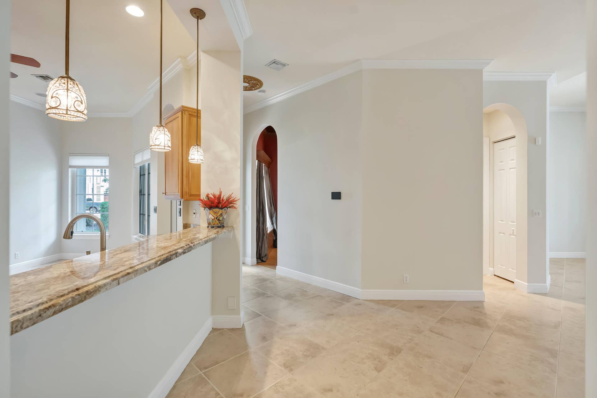 104 Renaissance Drive, North Palm Beach, FL 33410 granite counters in kitchen
