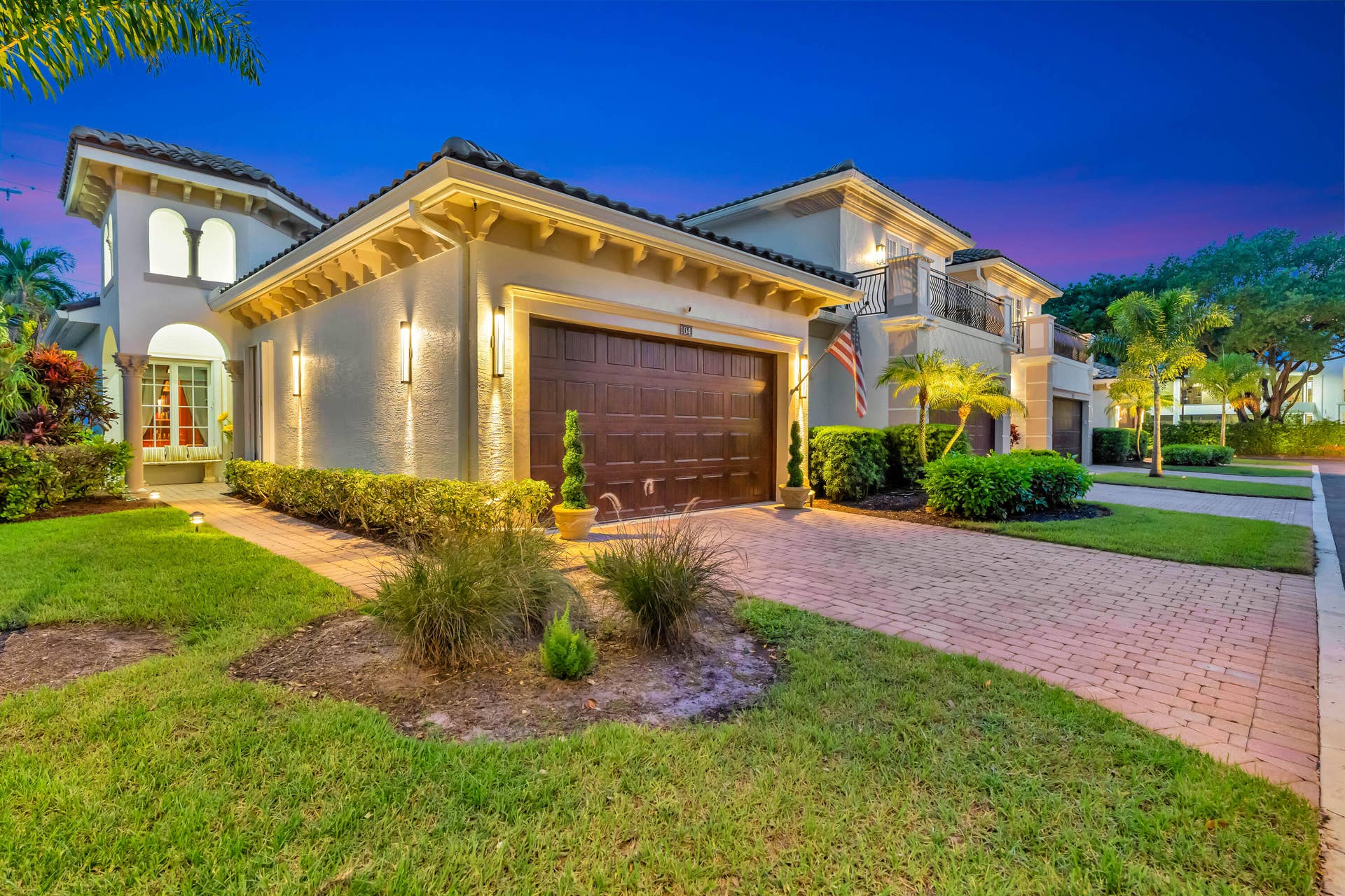 104 Renaissance Drive, North Palm Beach, FL 33410 Evening light