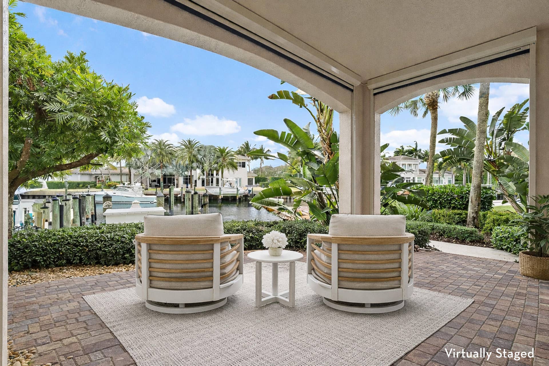 13629 Treasure Cove Circle, North Palm Beach, FL 33408 Patio - Virtually Staged