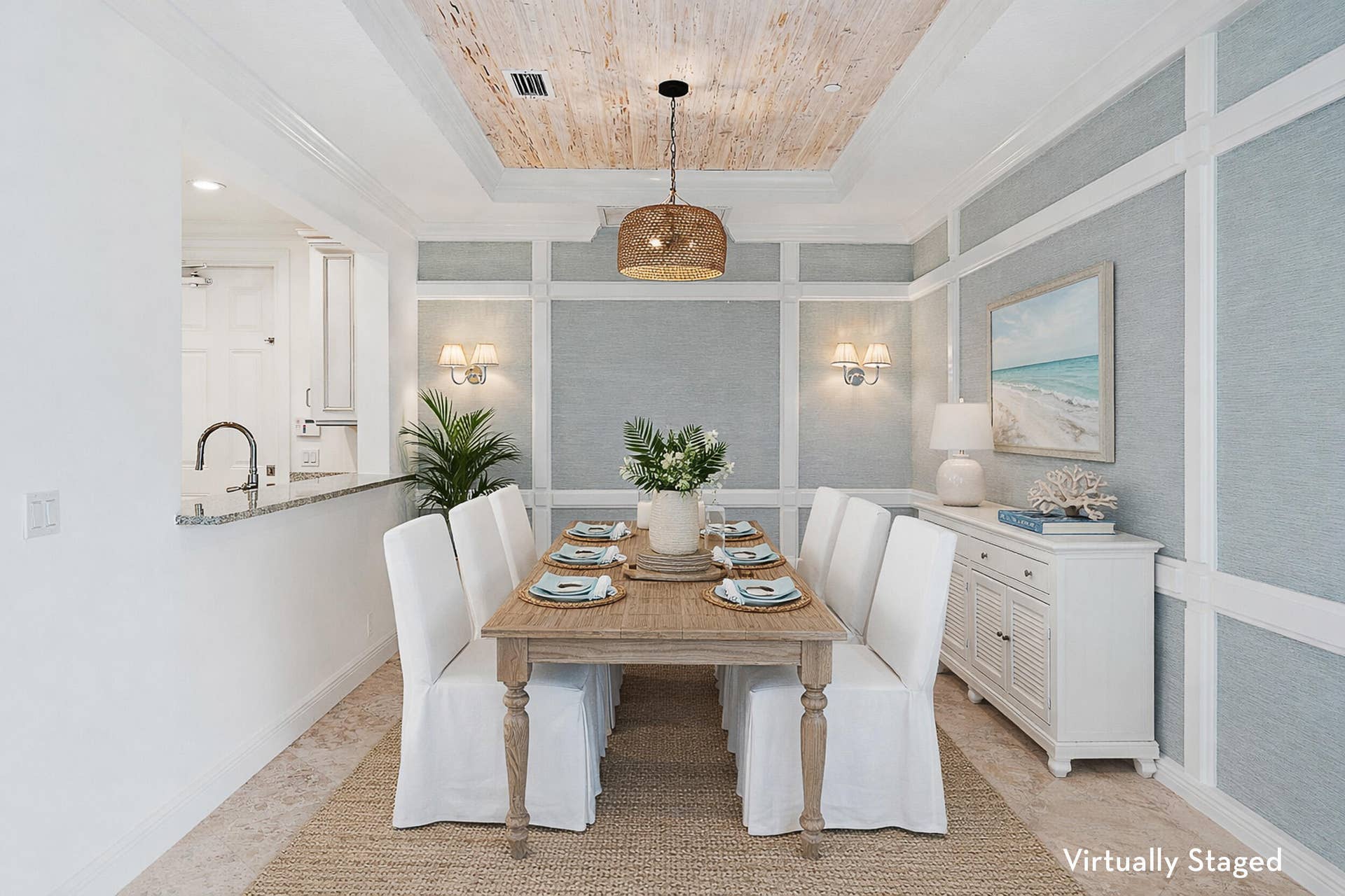 13629 Treasure Cove Circle, North Palm Beach, FL 33408 Dining Room - Virtually Staged