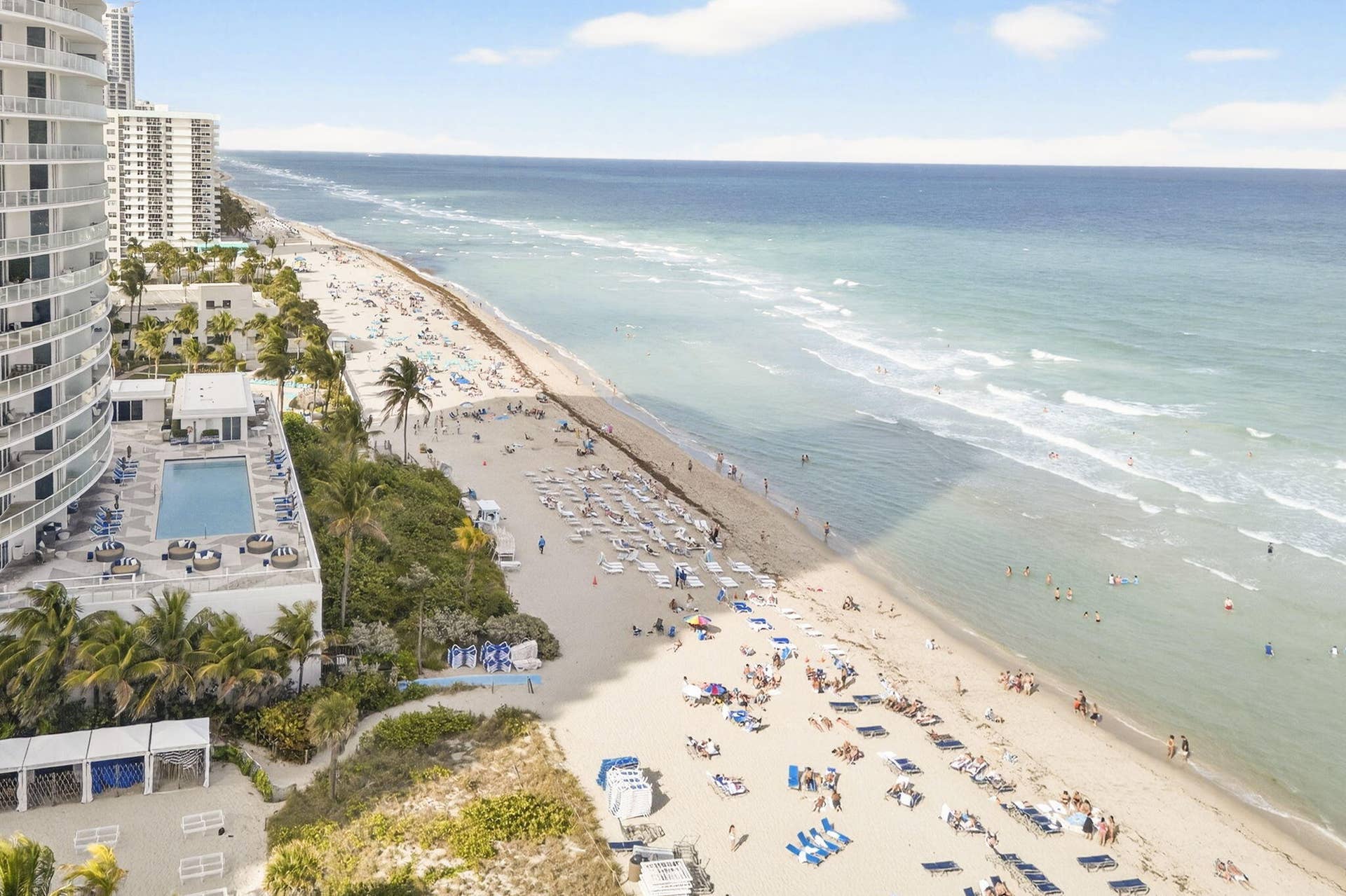 Aerial Ocean View