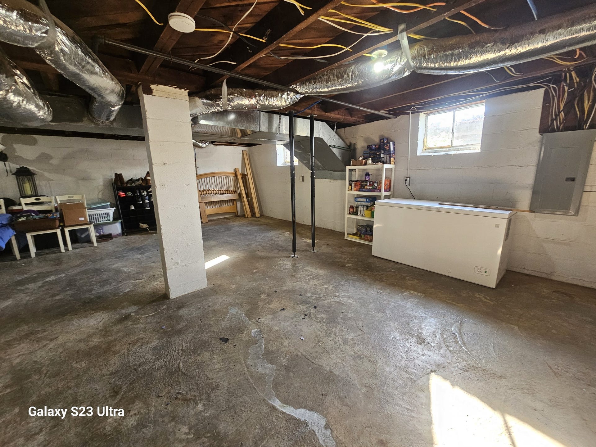 218 Garfield St, McMinnville, TN 37110 Climate-controlled basement with direct access to a spacious 4-car carportperfect for comfort and convenience year-round.