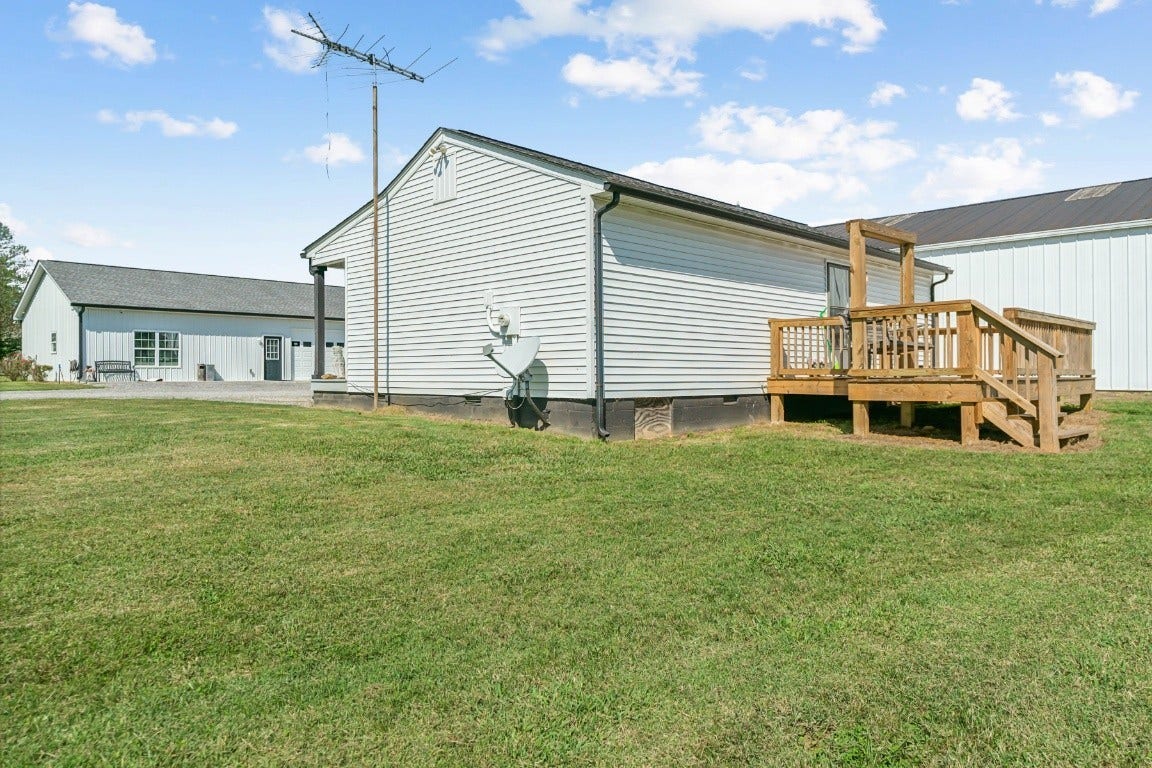 3124 Highway 231 North N, Shelbyville, TN 37160 Guest House With Back Deck with Shop beside and Party House across