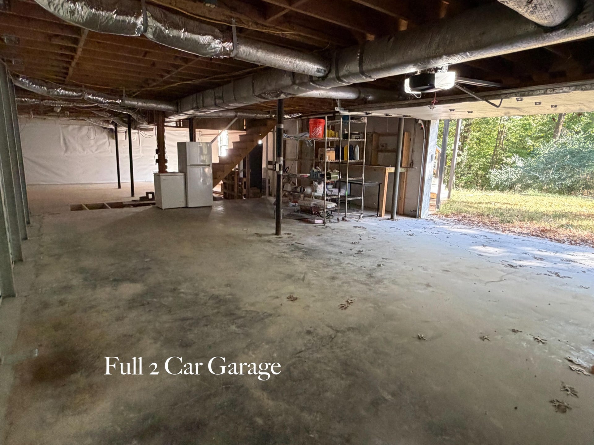 FULL 2 CAR GARAGE